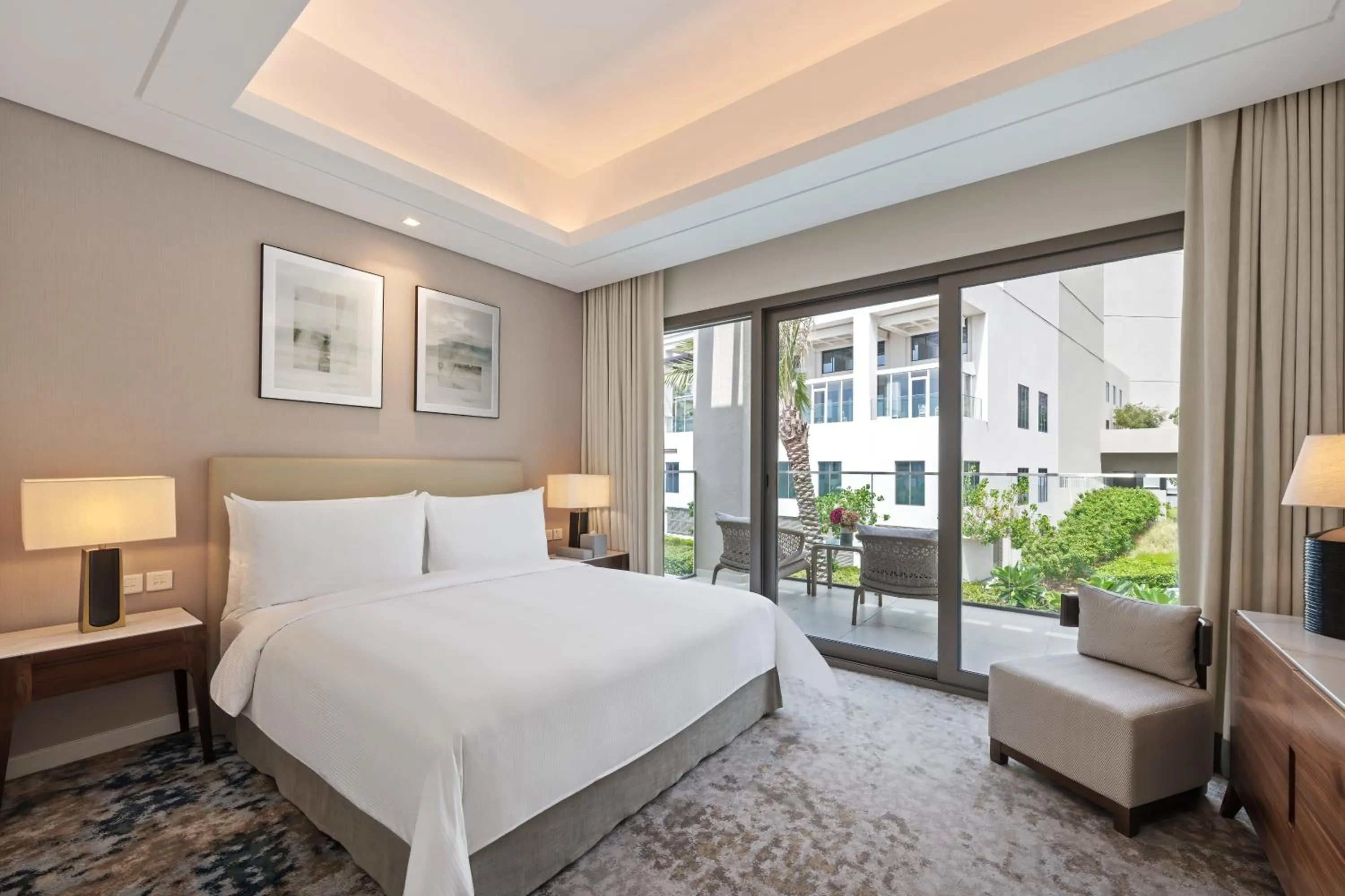 Bedroom, Bed in Address Beach Resort Fujairah