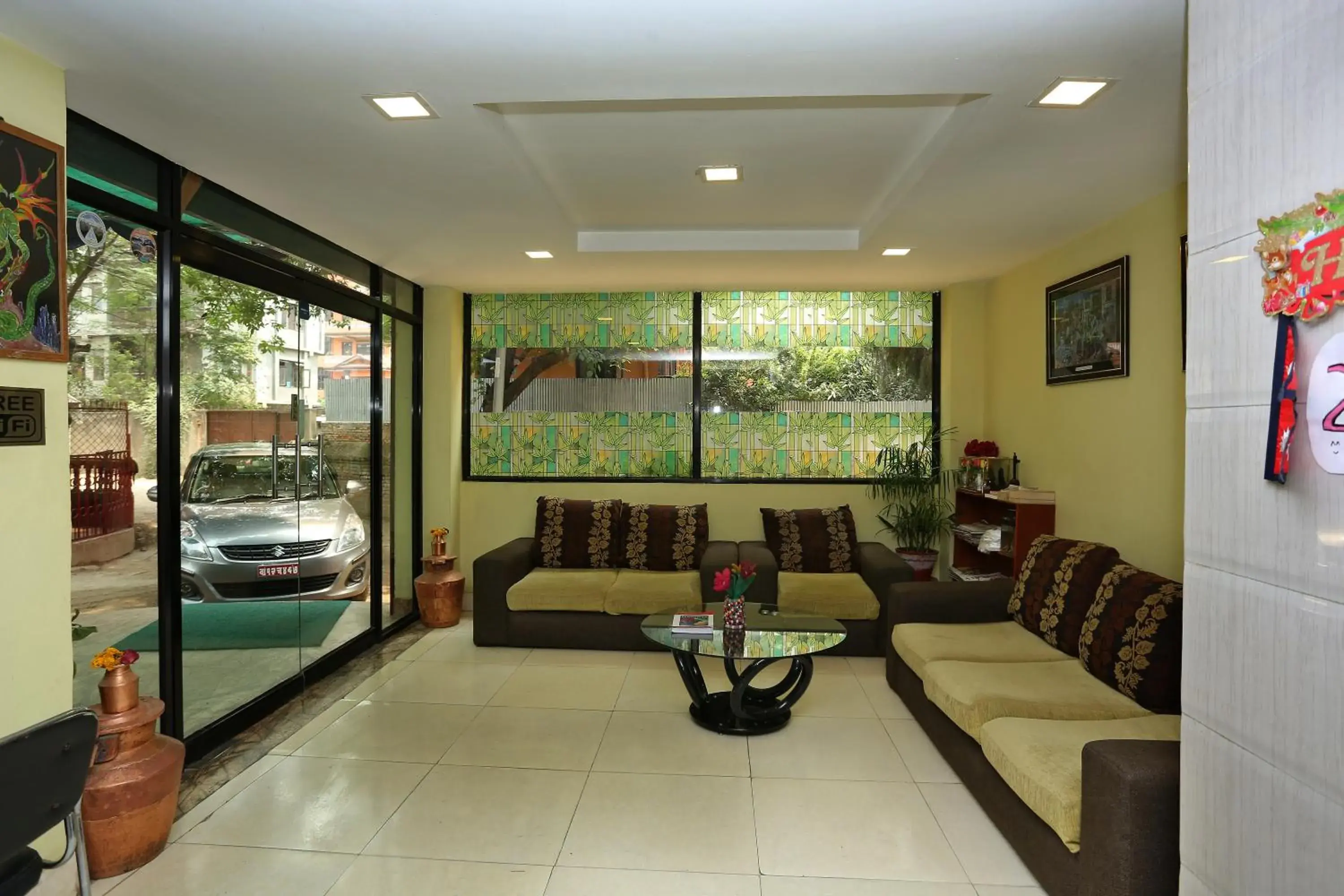 Lobby or reception in New Hotel Panda Lobby or reception in New Hotel Panda