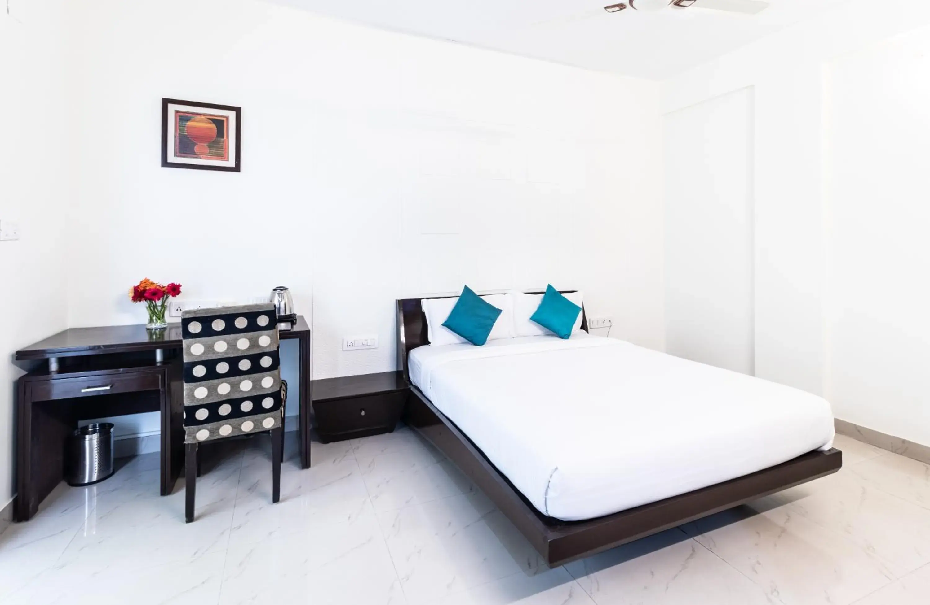 Bedroom, Bed in Sanctum Suites Domlur Bangalore Bedroom, Bed in Sanctum Suites Domlur Bangalore