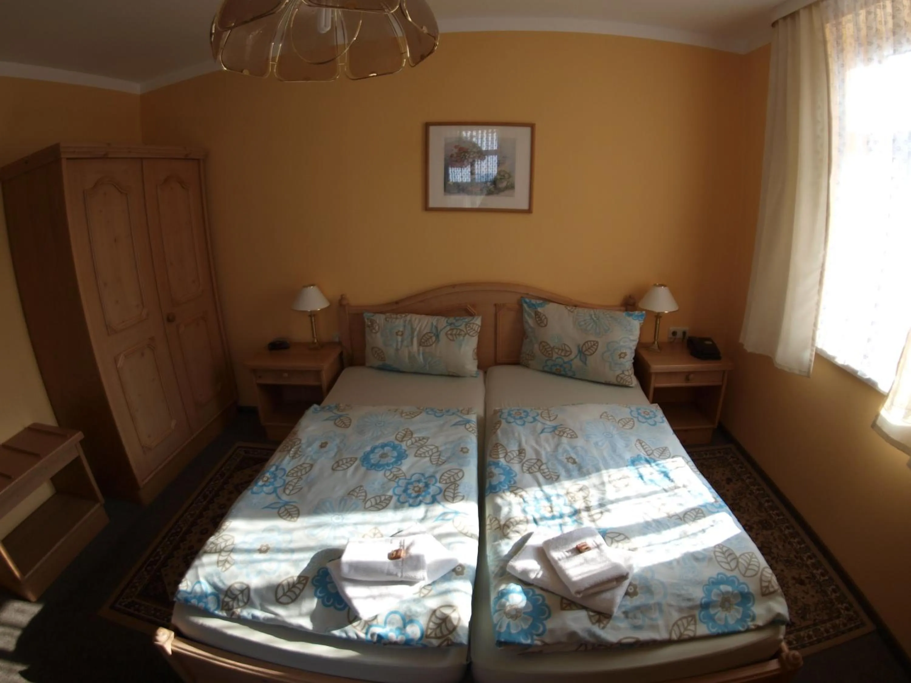 Bed in Gasthof zur Schweiz