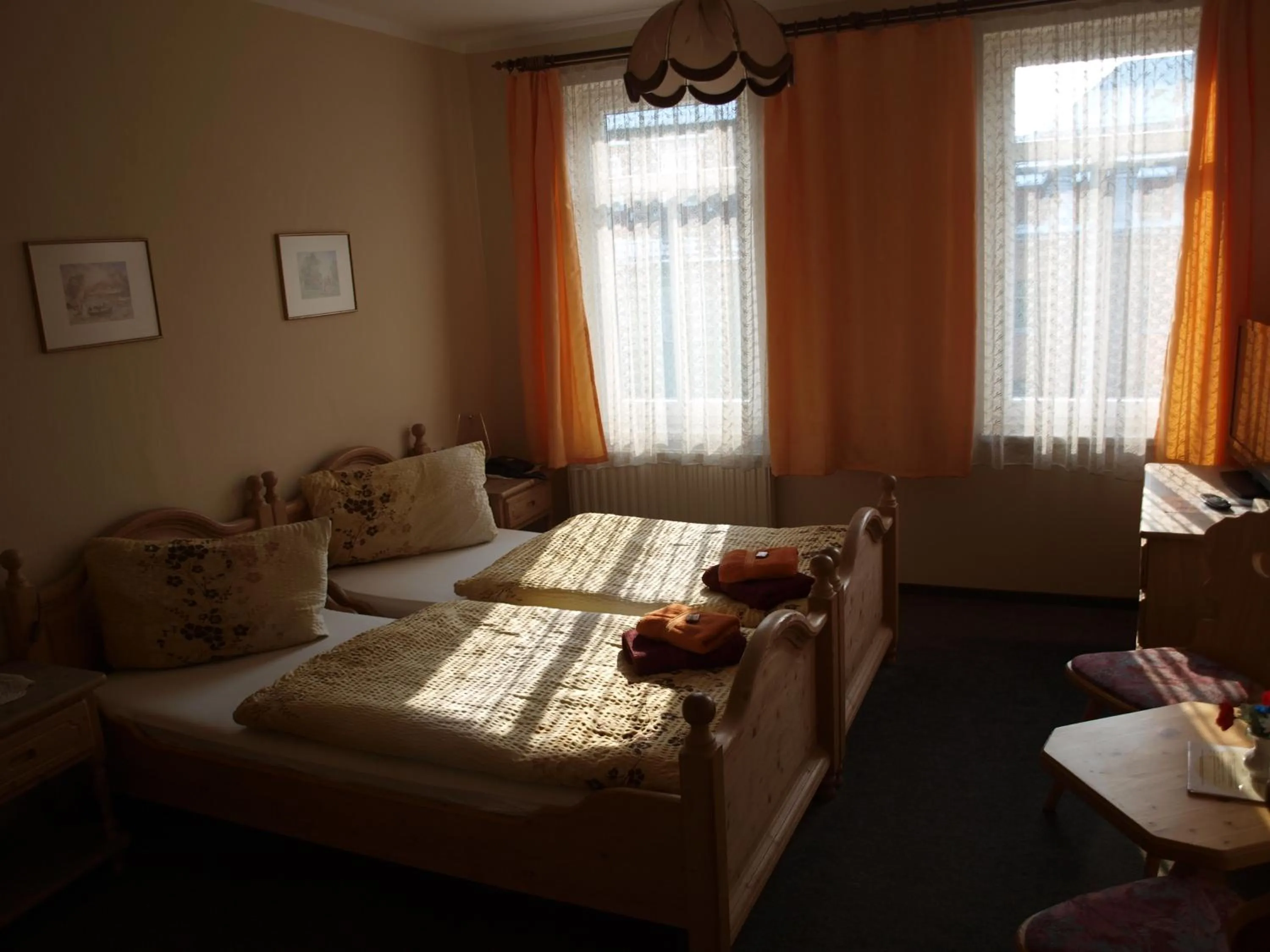 Bed in Gasthof zur Schweiz