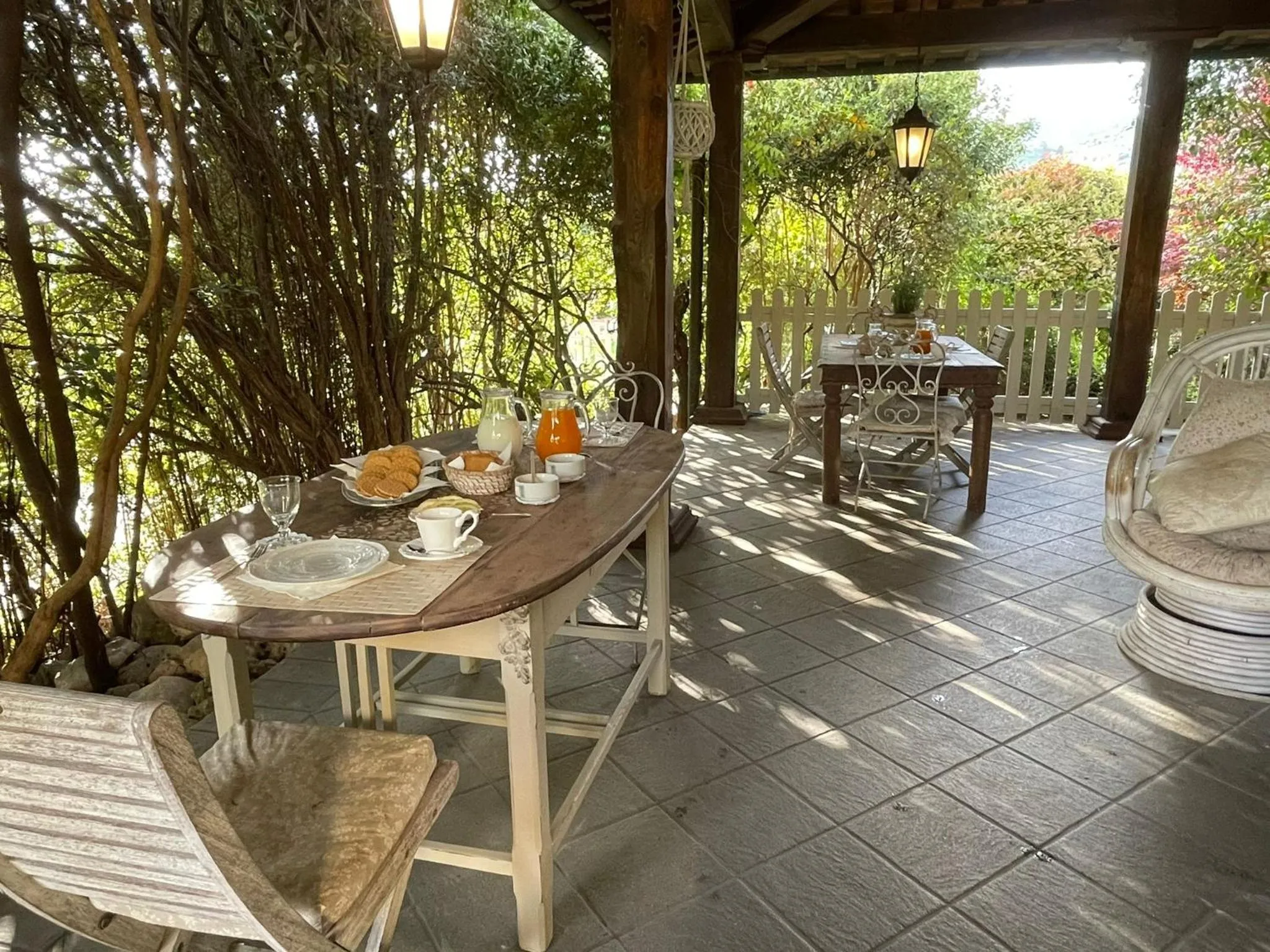 Patio in B&b Casa Penelope