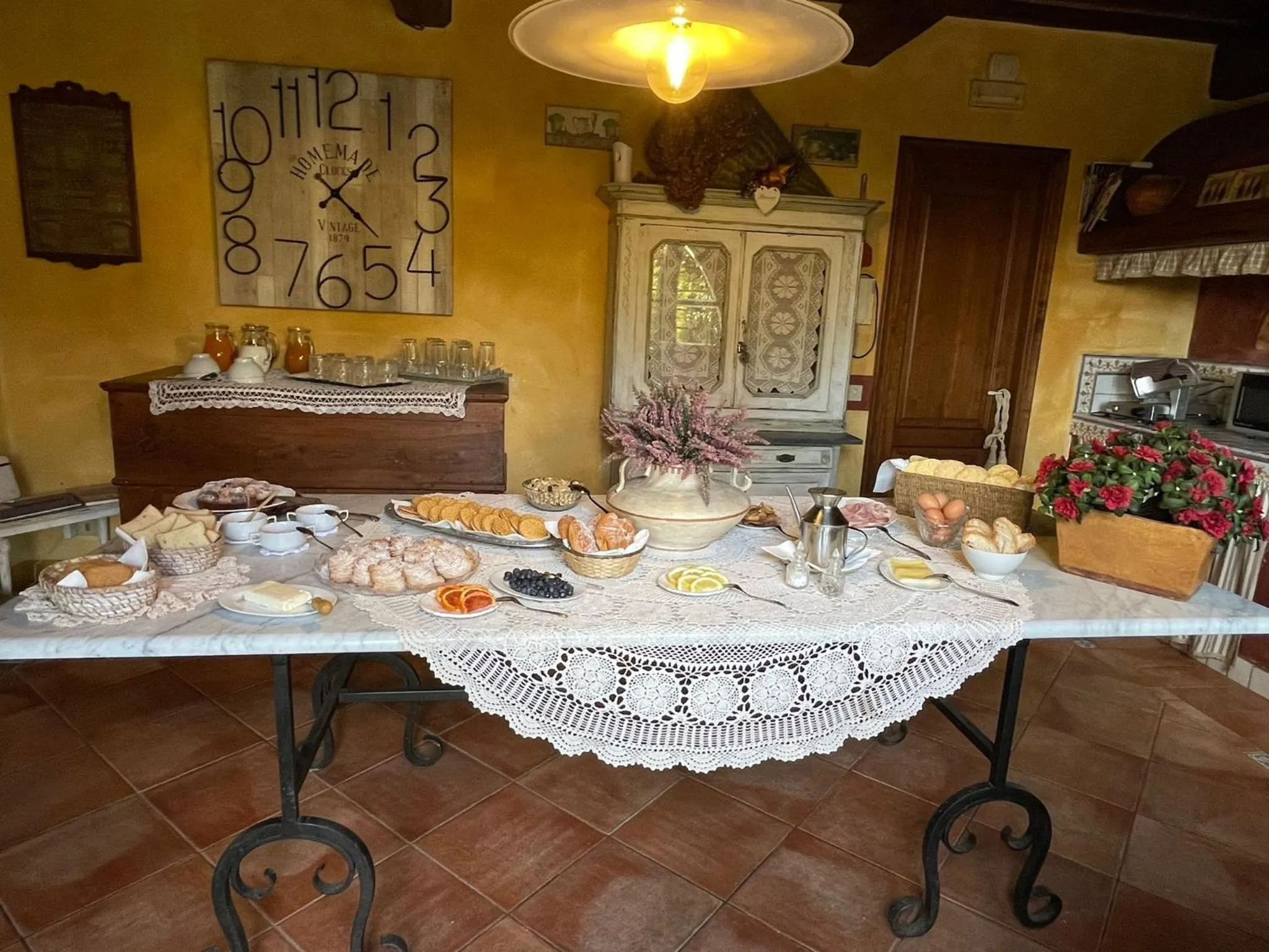 Breakfast in B&b Casa Penelope