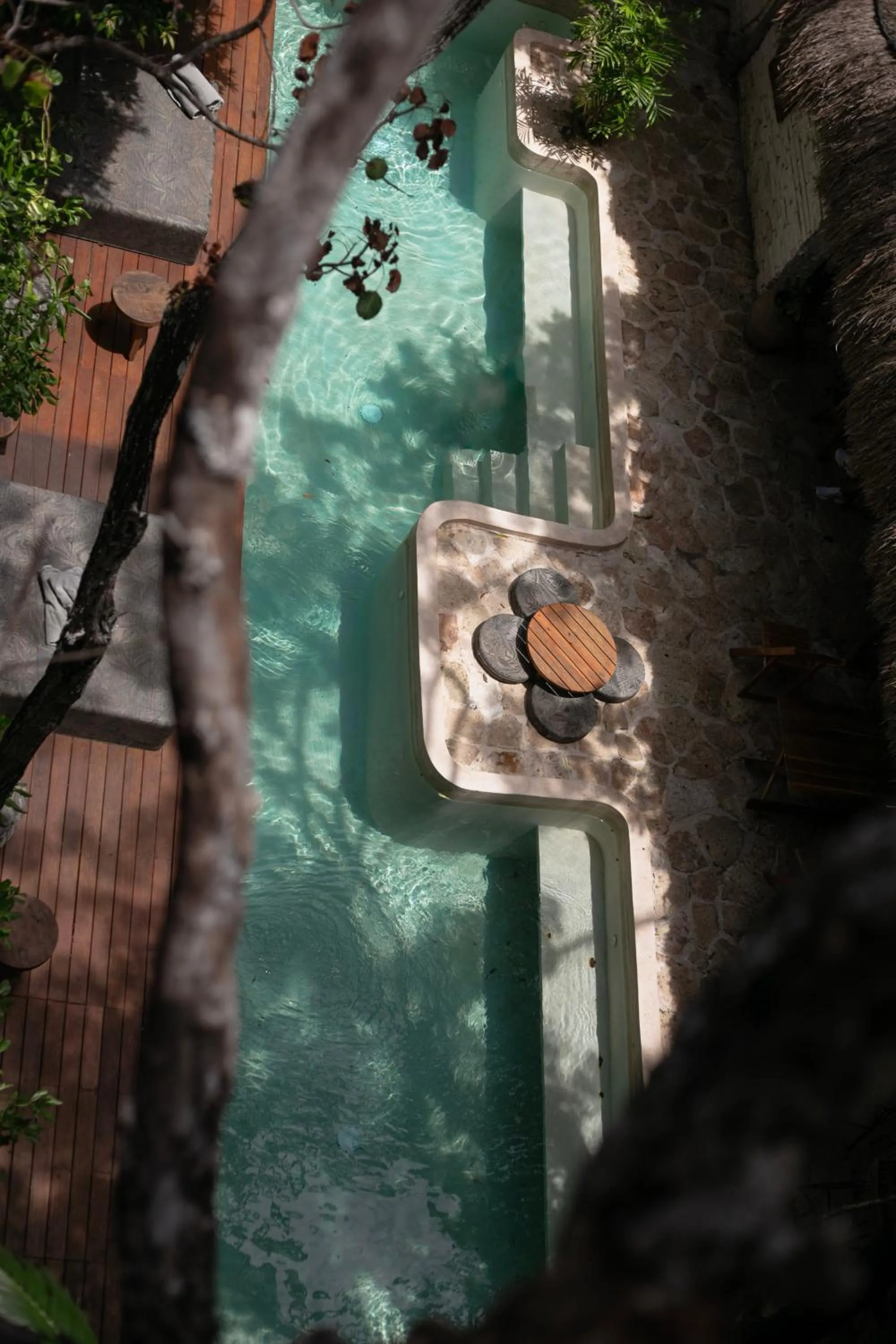 Swimming pool in Zereno Tulum Beach Club Access