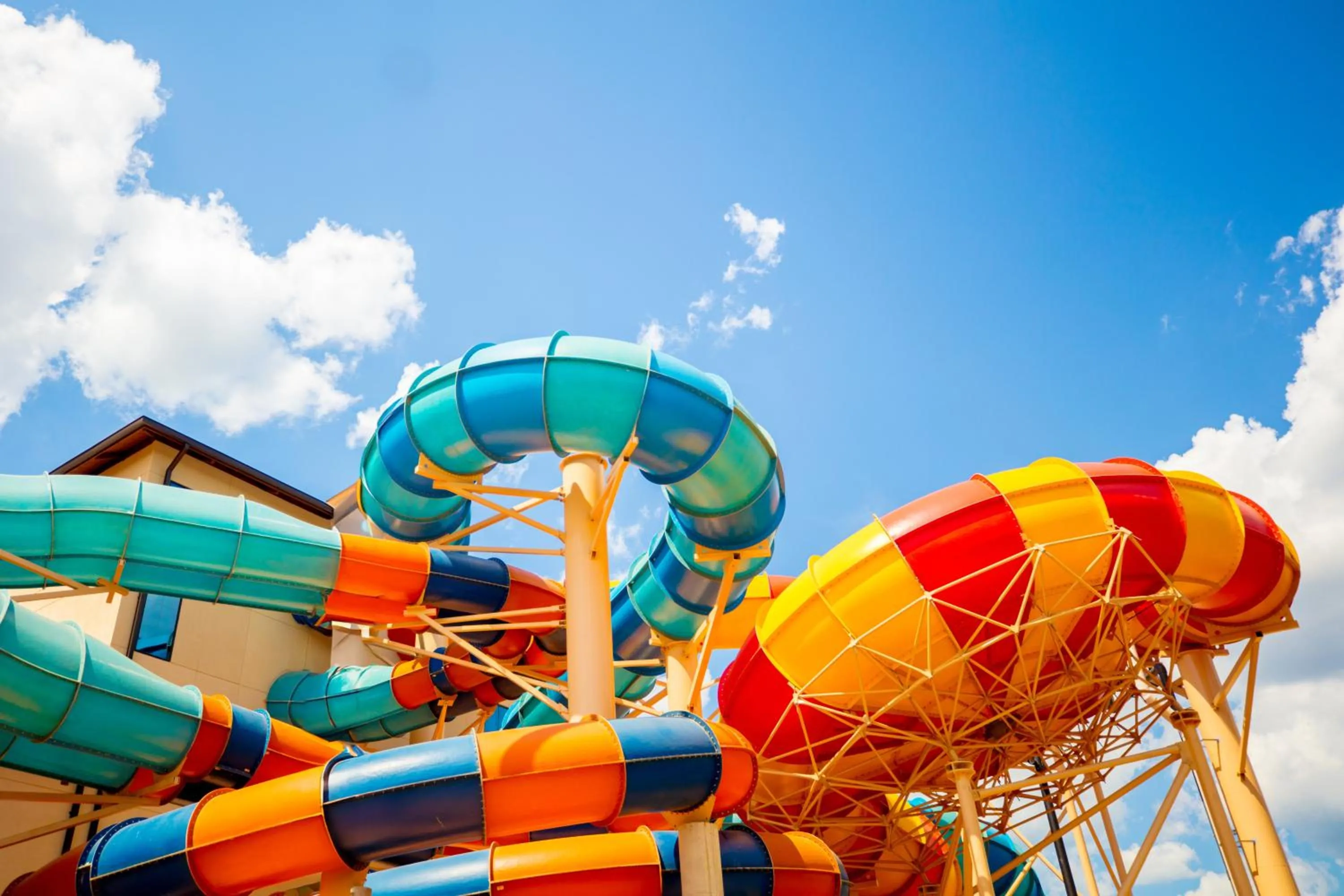 Aqua park in Great Wolf Lodge Georgia