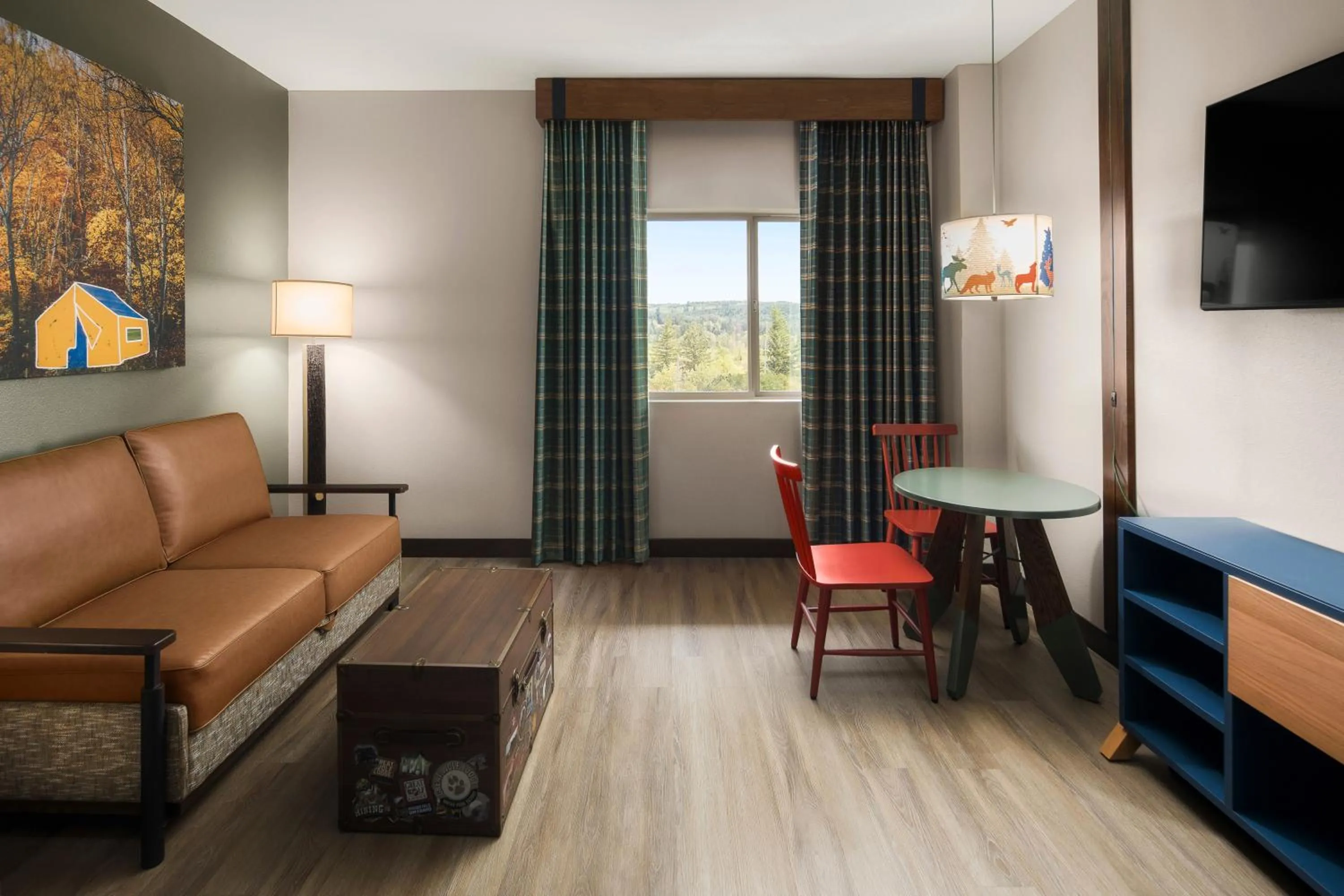 Bed in Great Wolf Lodge Grand Mound