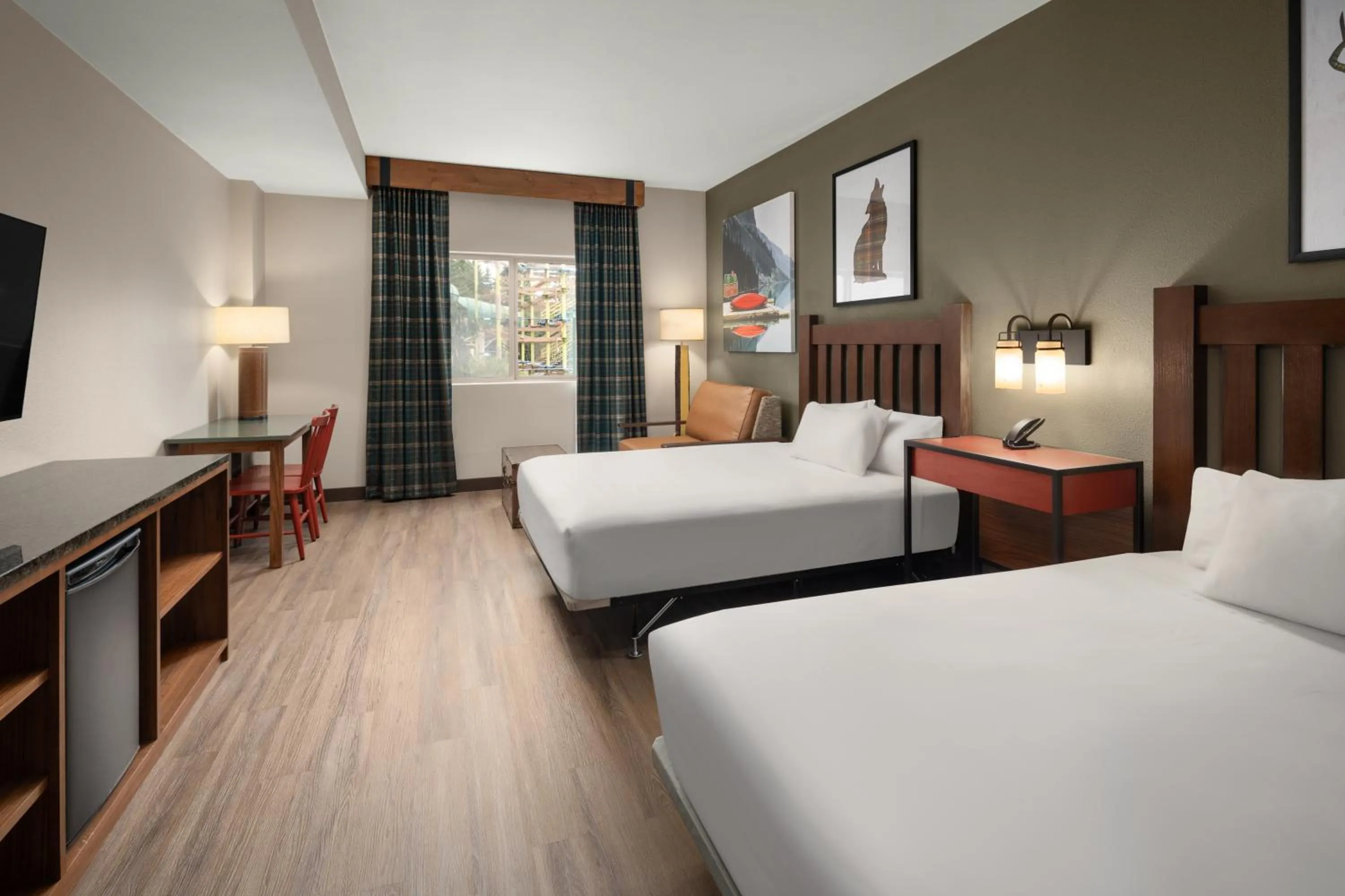 Bed in Great Wolf Lodge Grand Mound