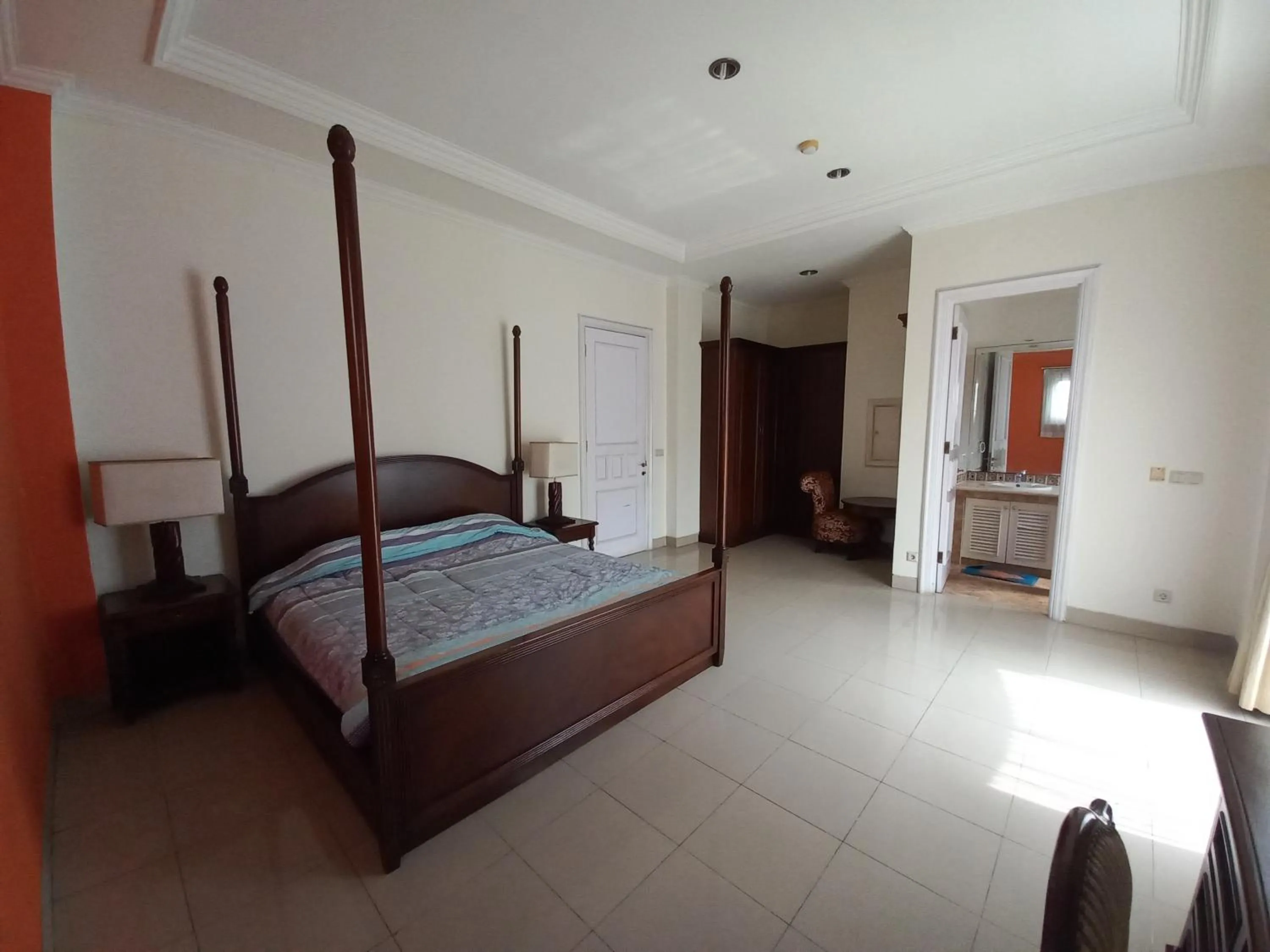 Bed in Margot Apartment Pondok Indah