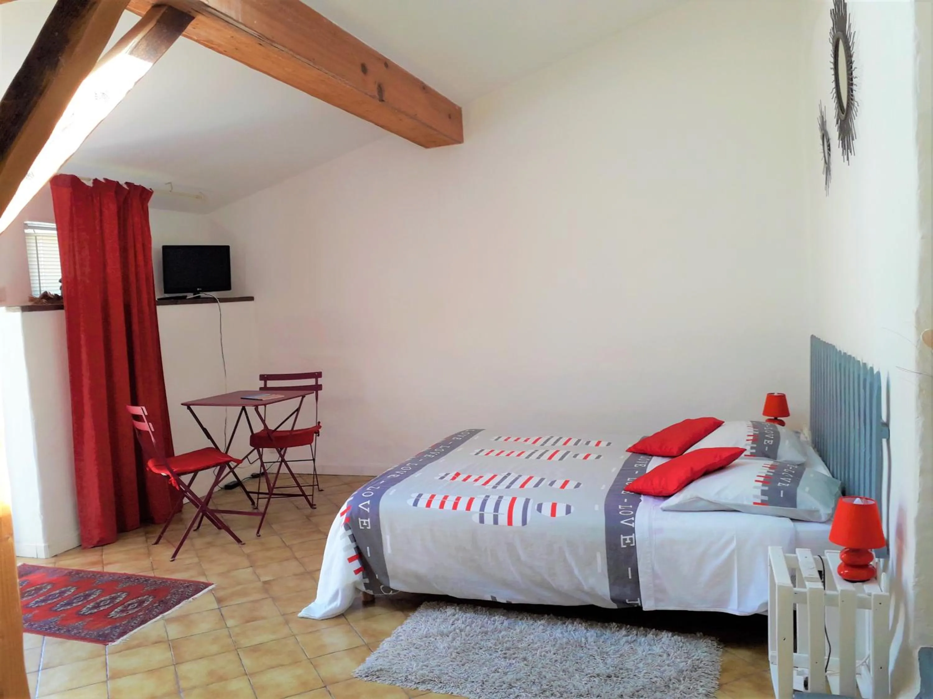 Bed in Chambres d'hôtes La Frise