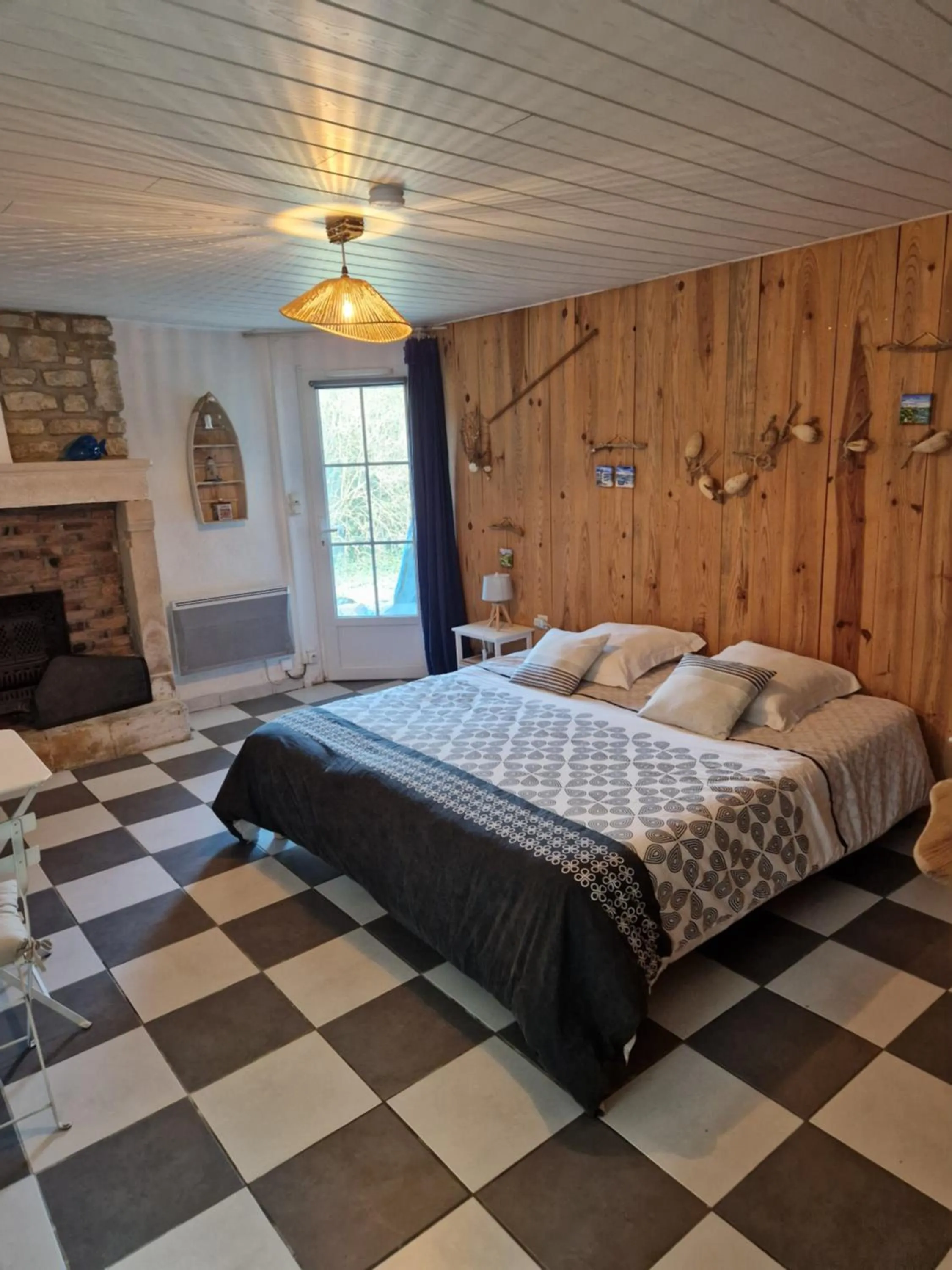 Bed in Chambres d'hôtes La Frise