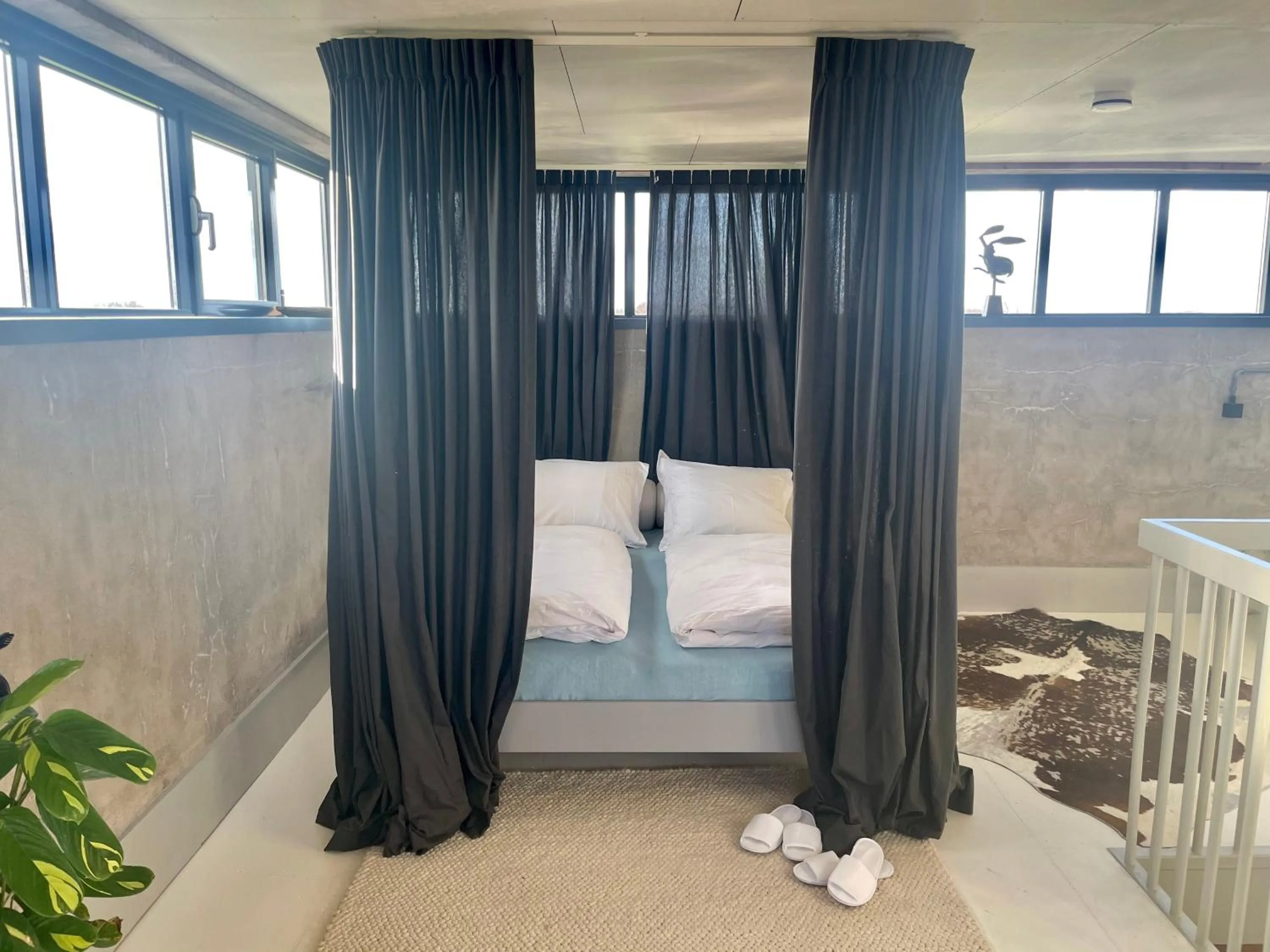 Bed in B&B De Silotoren