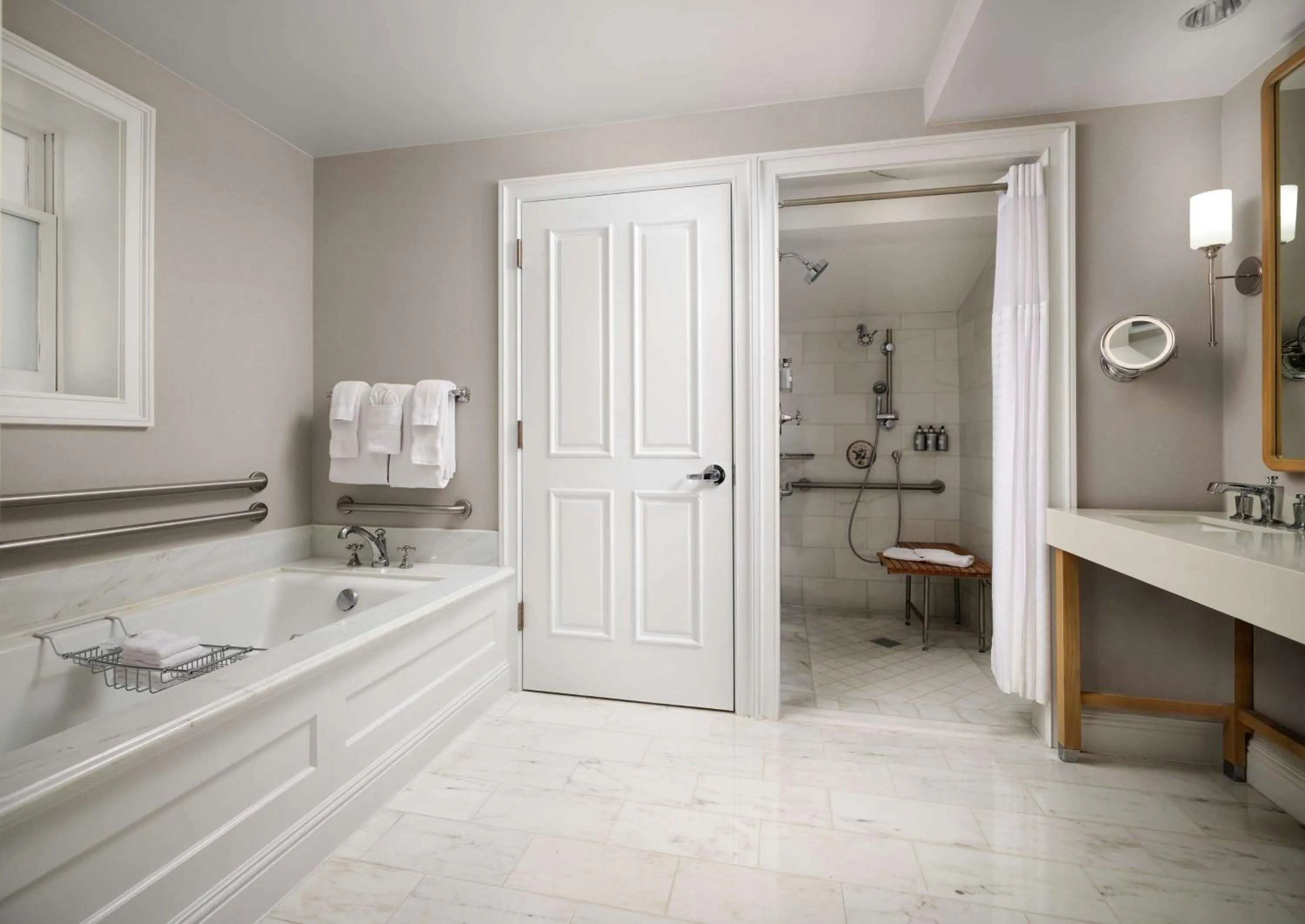 Bathroom in Beach Village at The Del, LXR Hotels & Resorts