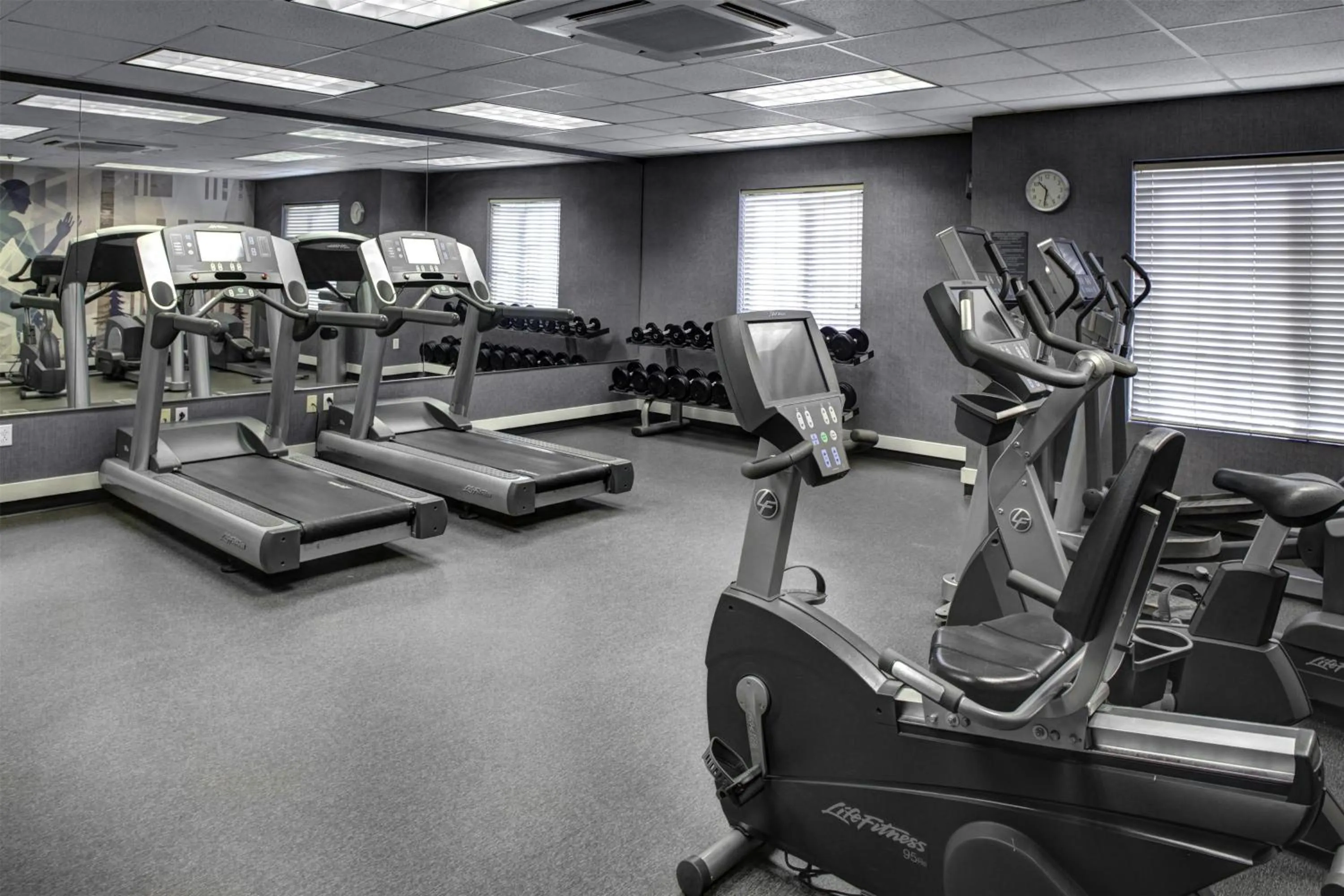 Fitness centre/facilities in Hyatt House Fishkill-Poughkeepsie