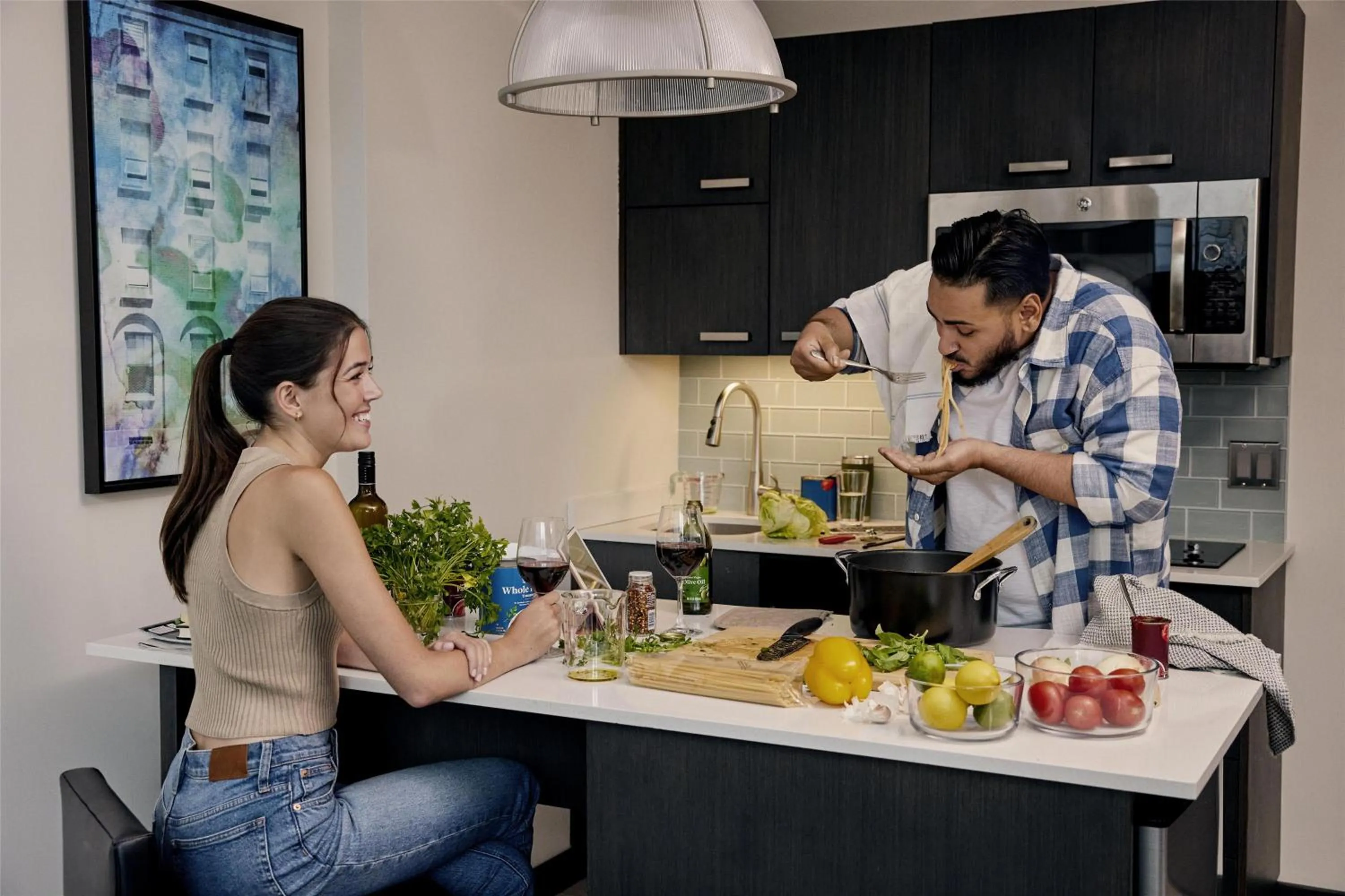 Bedroom in Hyatt House Fishkill-Poughkeepsie