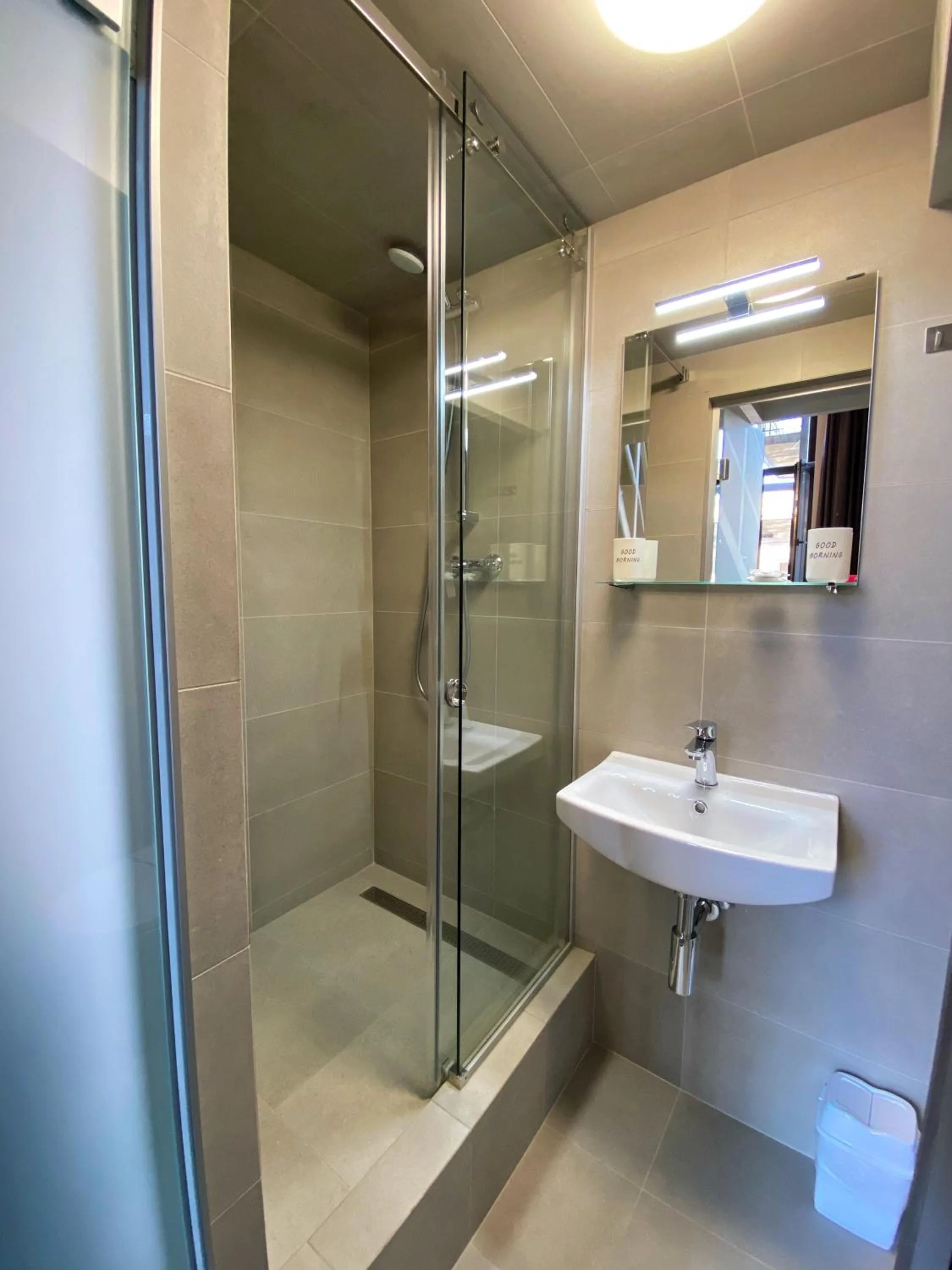 Bathroom in Lift Hotel Boutique - Derybasivska
