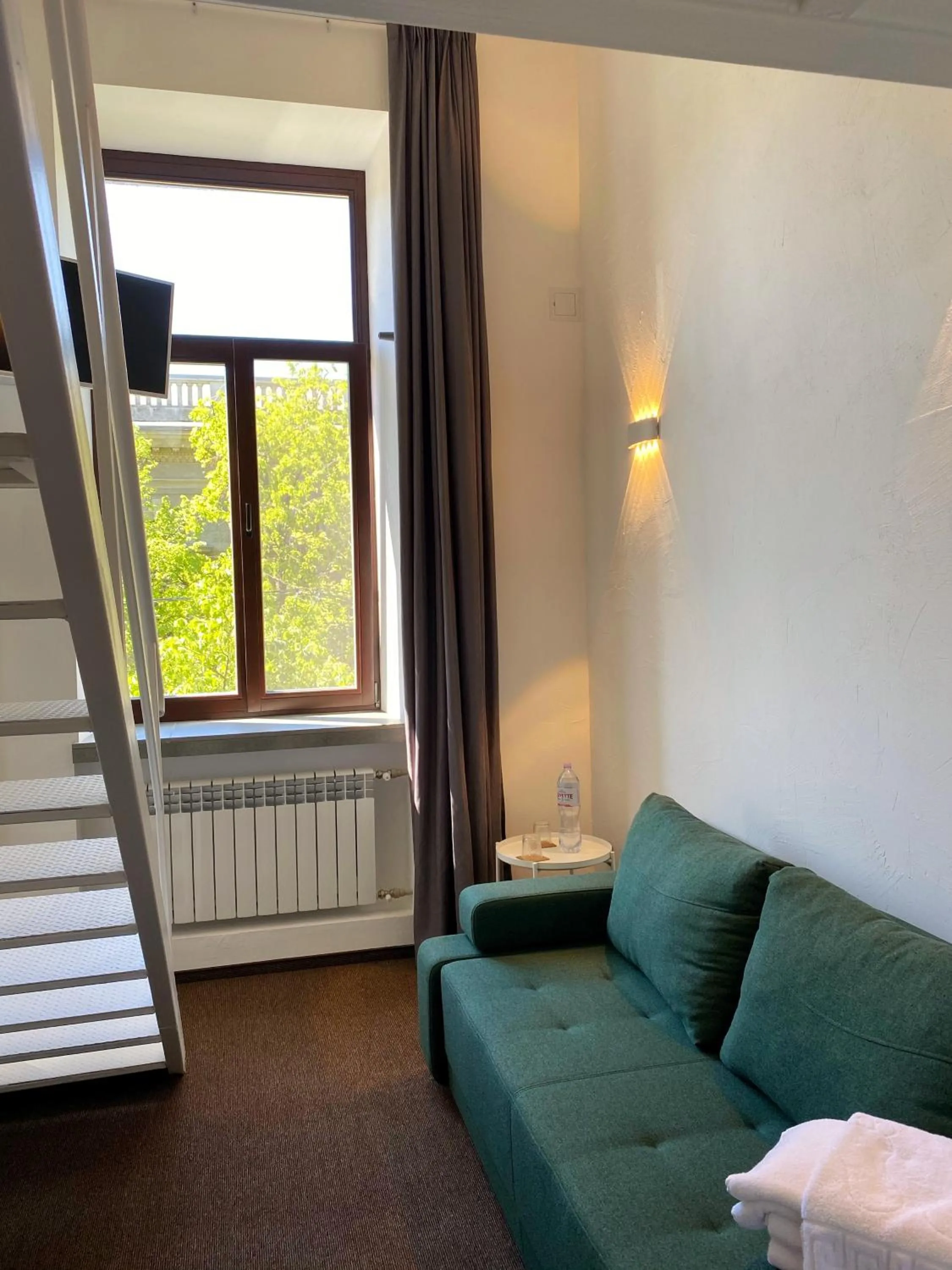 Seating area in Lift Hotel Boutique - Derybasivska