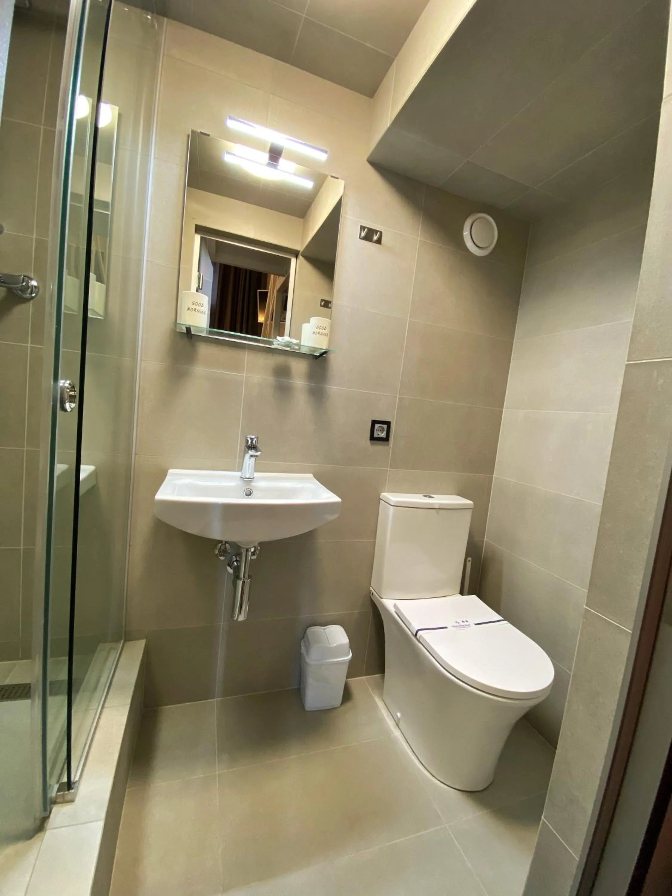 Bathroom in Lift Hotel Boutique - Derybasivska