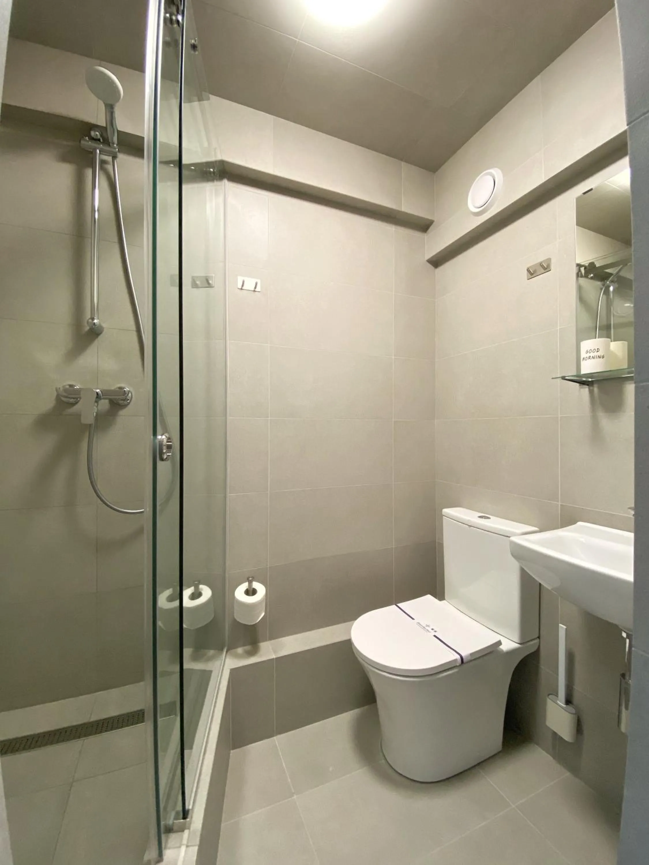 Bathroom in Lift Hotel Boutique - Derybasivska