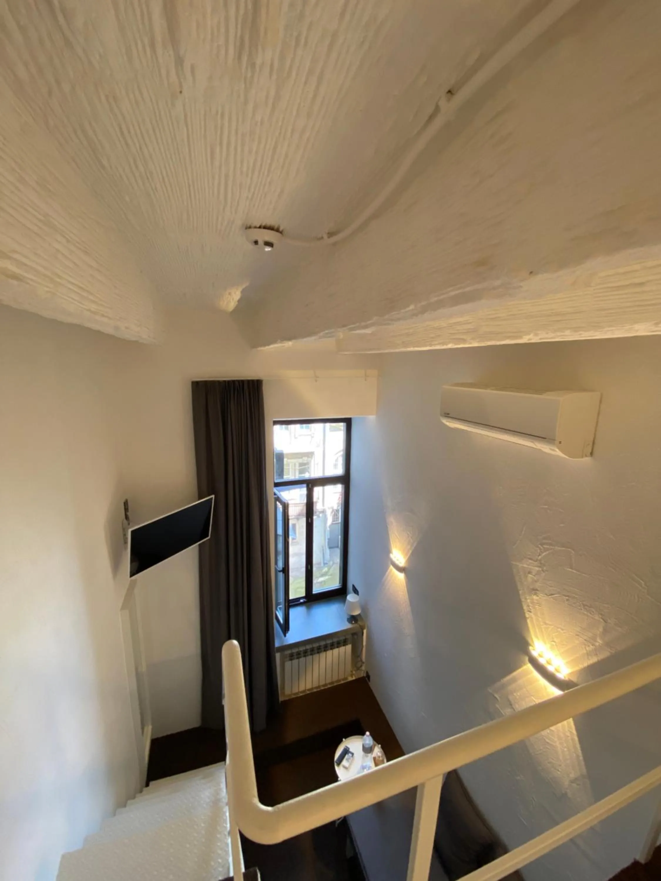 Communal lounge/ TV room, Bed in Lift Hotel Boutique - Derybasivska