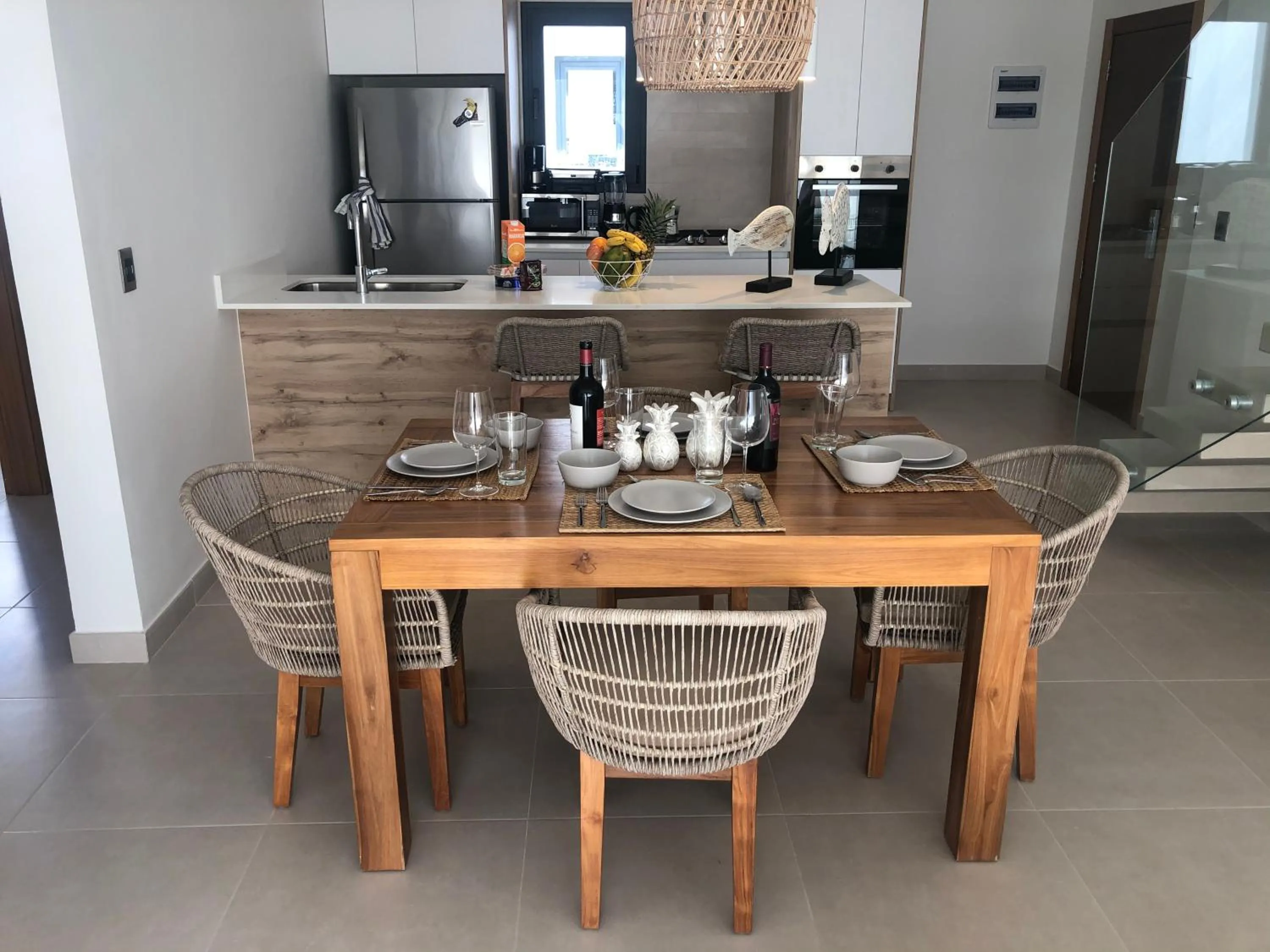 Kitchen or kitchenette in Hermoso Penthouse a solo pasos de la Playa