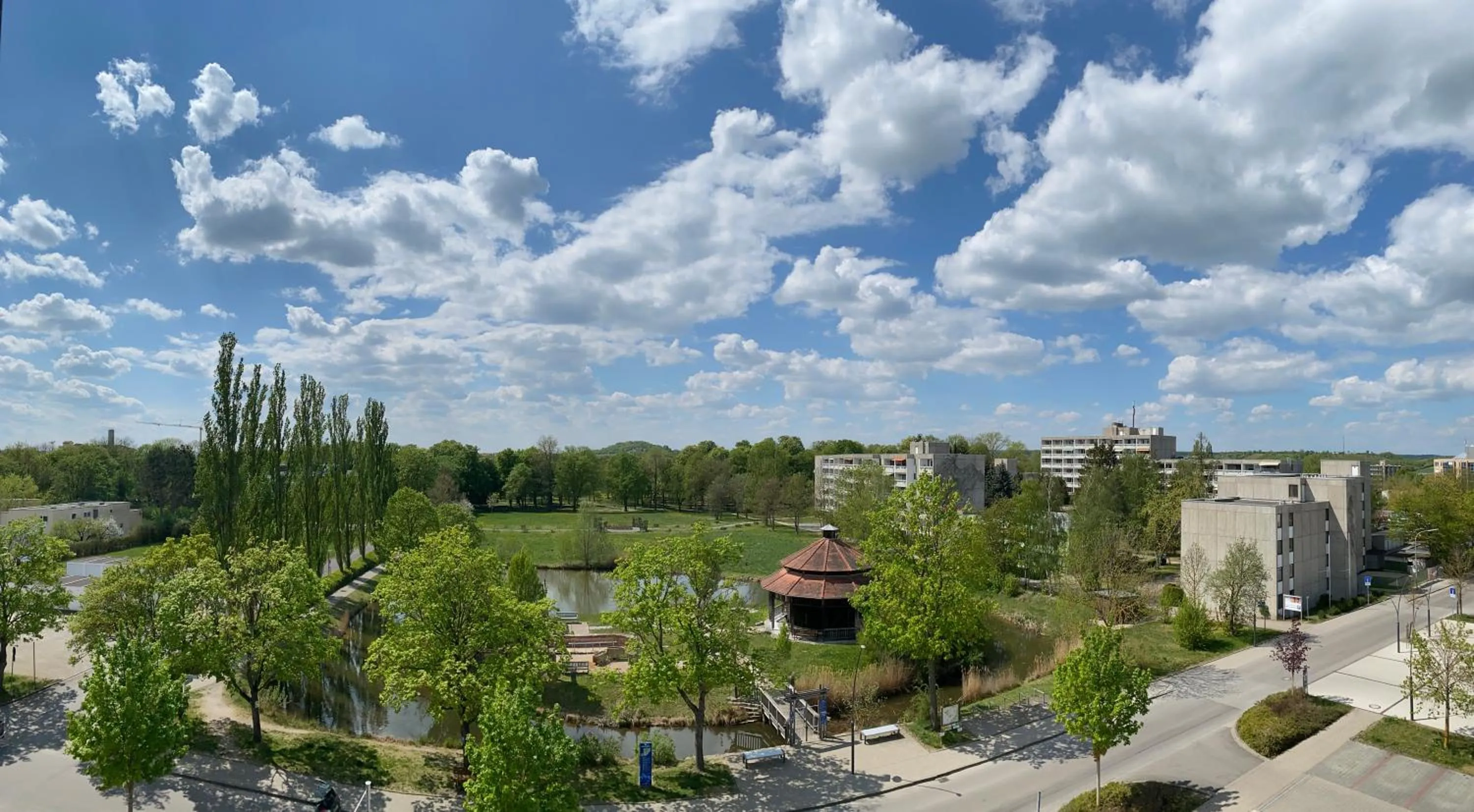 Garden in Kurhotel Pyramide Bad Windsheim