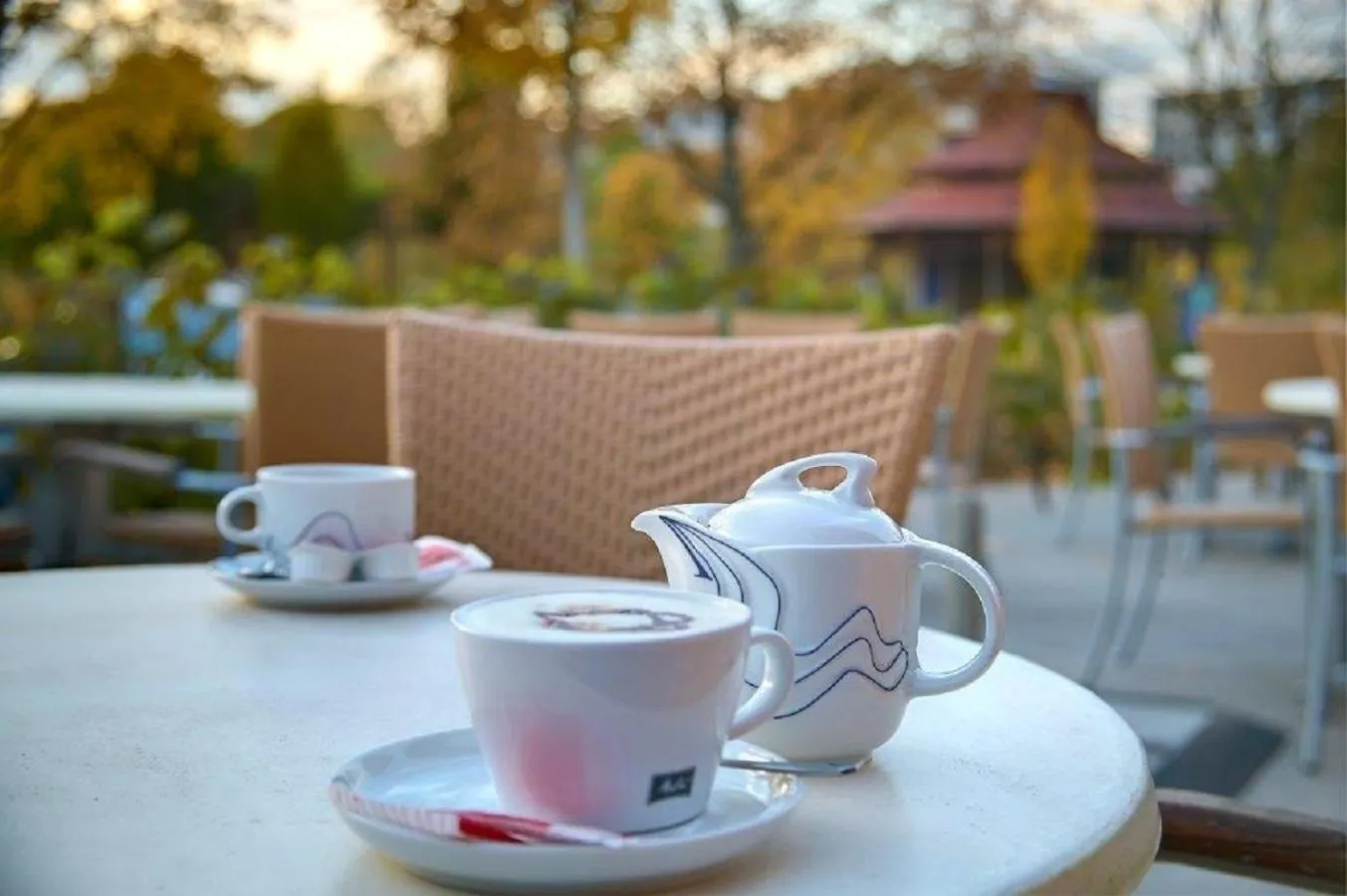Balcony/Terrace in Kurhotel Pyramide Bad Windsheim