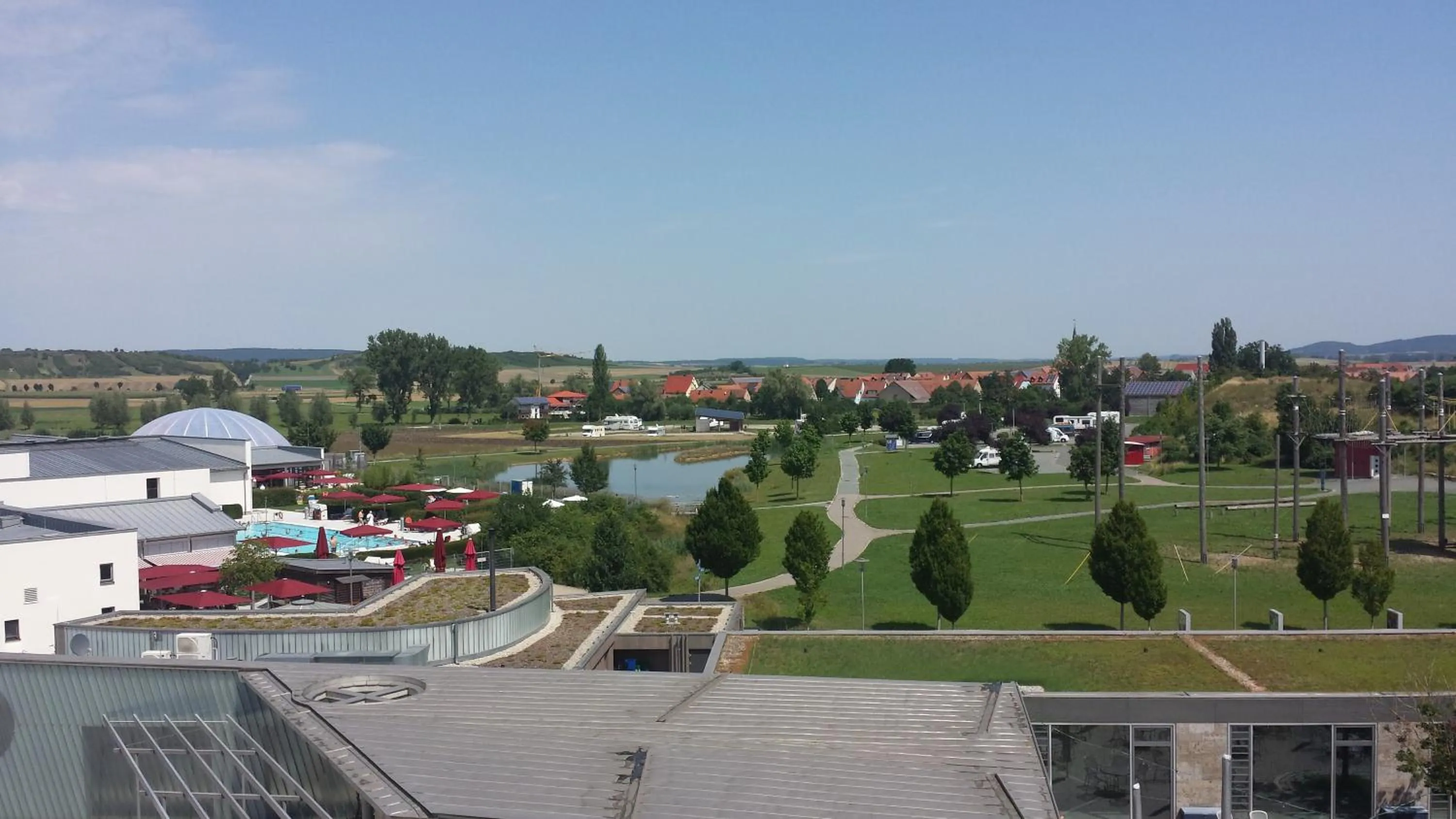 Pool view in Kurhotel Pyramide Bad Windsheim