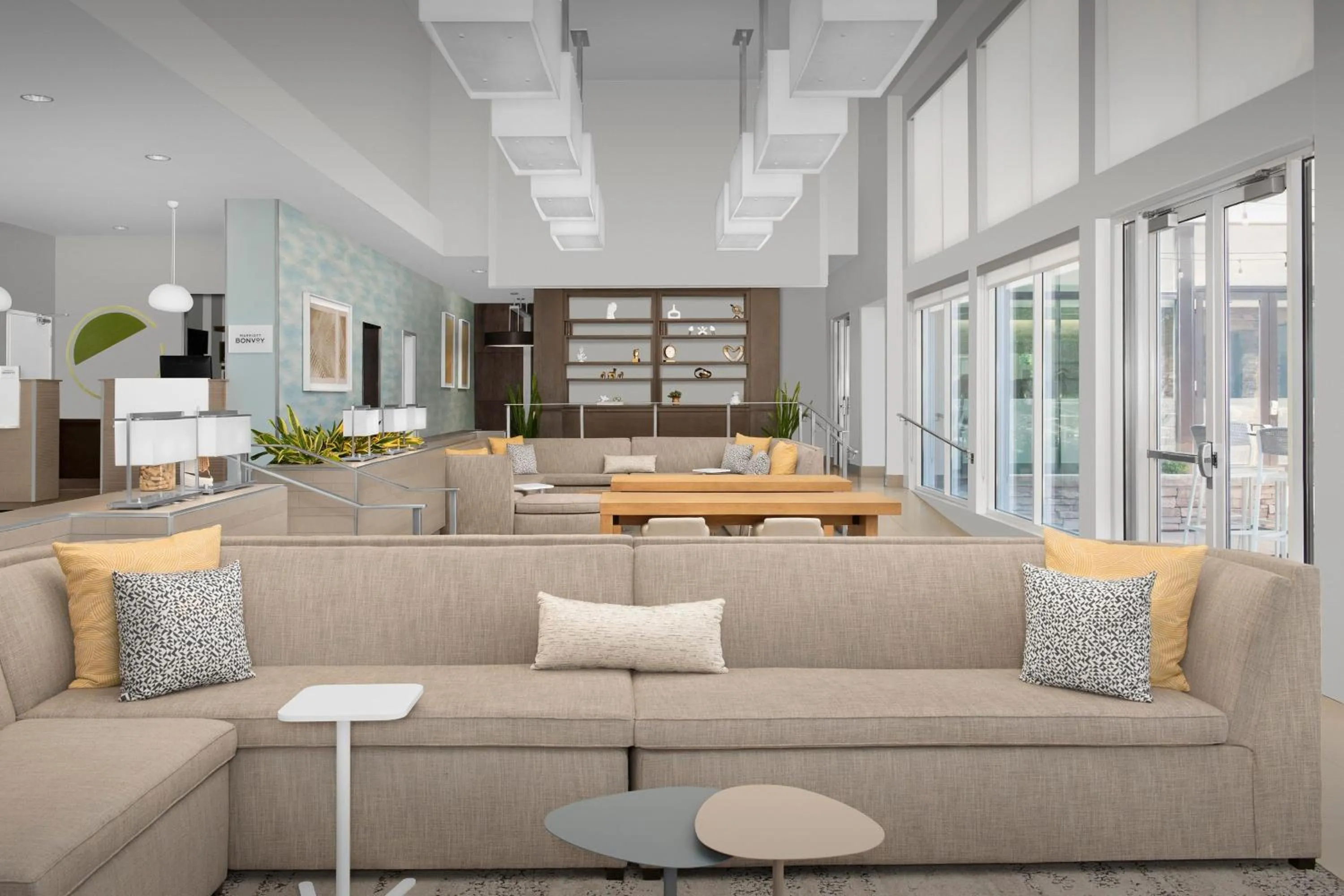 Lobby or reception in Element Denver Park Meadows