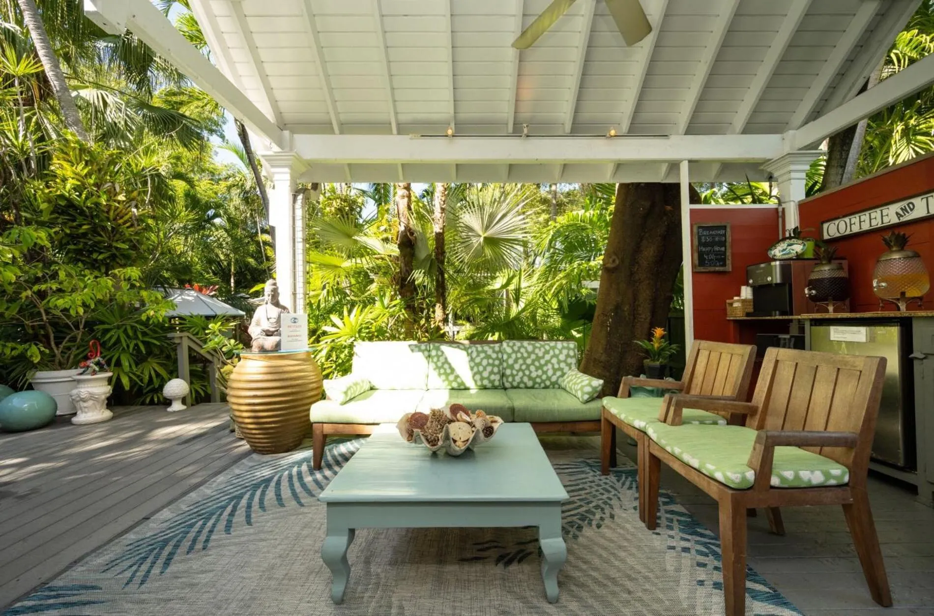 Patio in The Mermaid & The Alligator