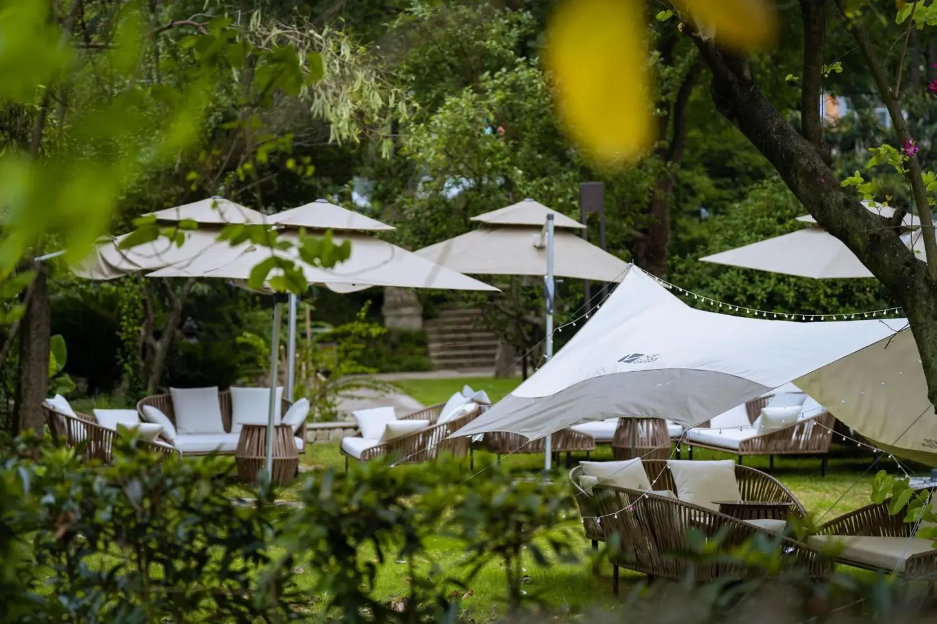 Property building in Tivoli at Cultural Heritage Park Property building in Tivoli at Cultural Heritage Park