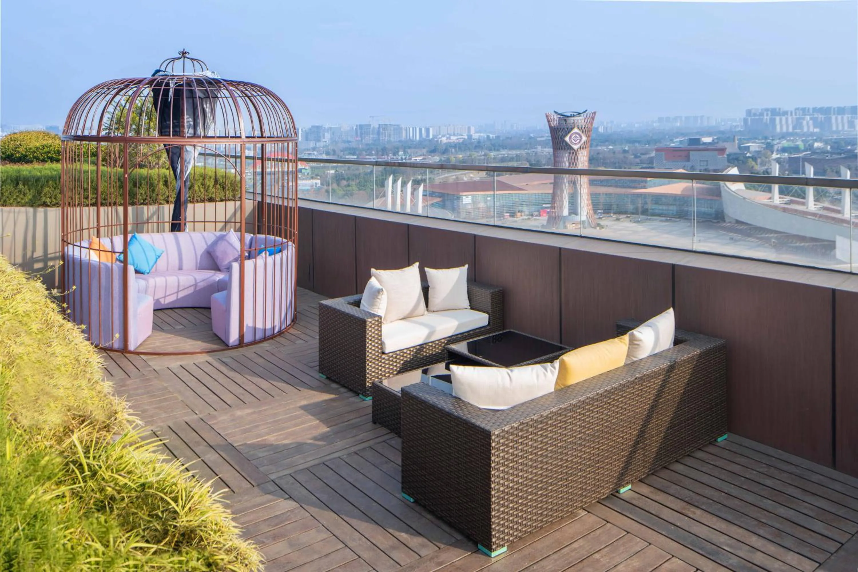 Balcony/Terrace in Tivoli at Cultural Heritage Park