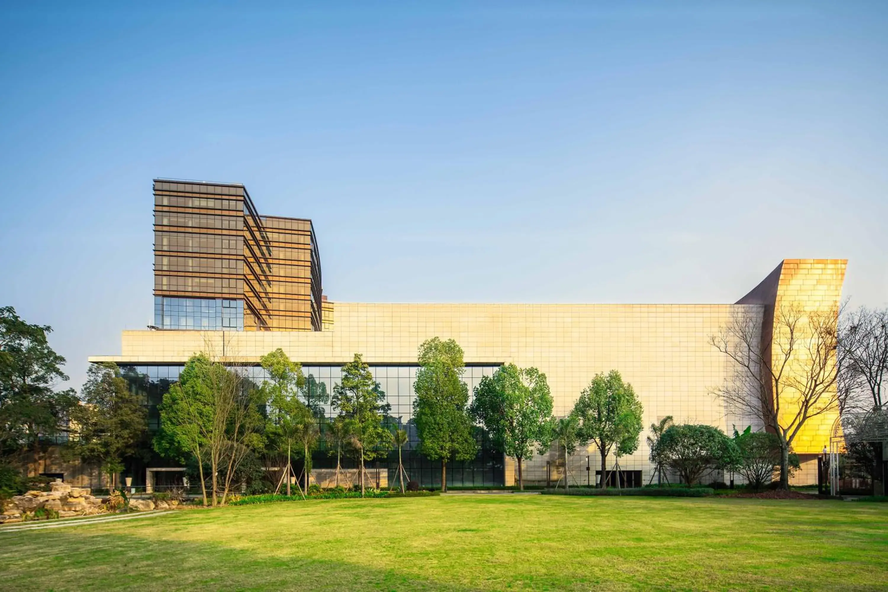 Property building in Tivoli at Cultural Heritage Park Property building in Tivoli at Cultural Heritage Park