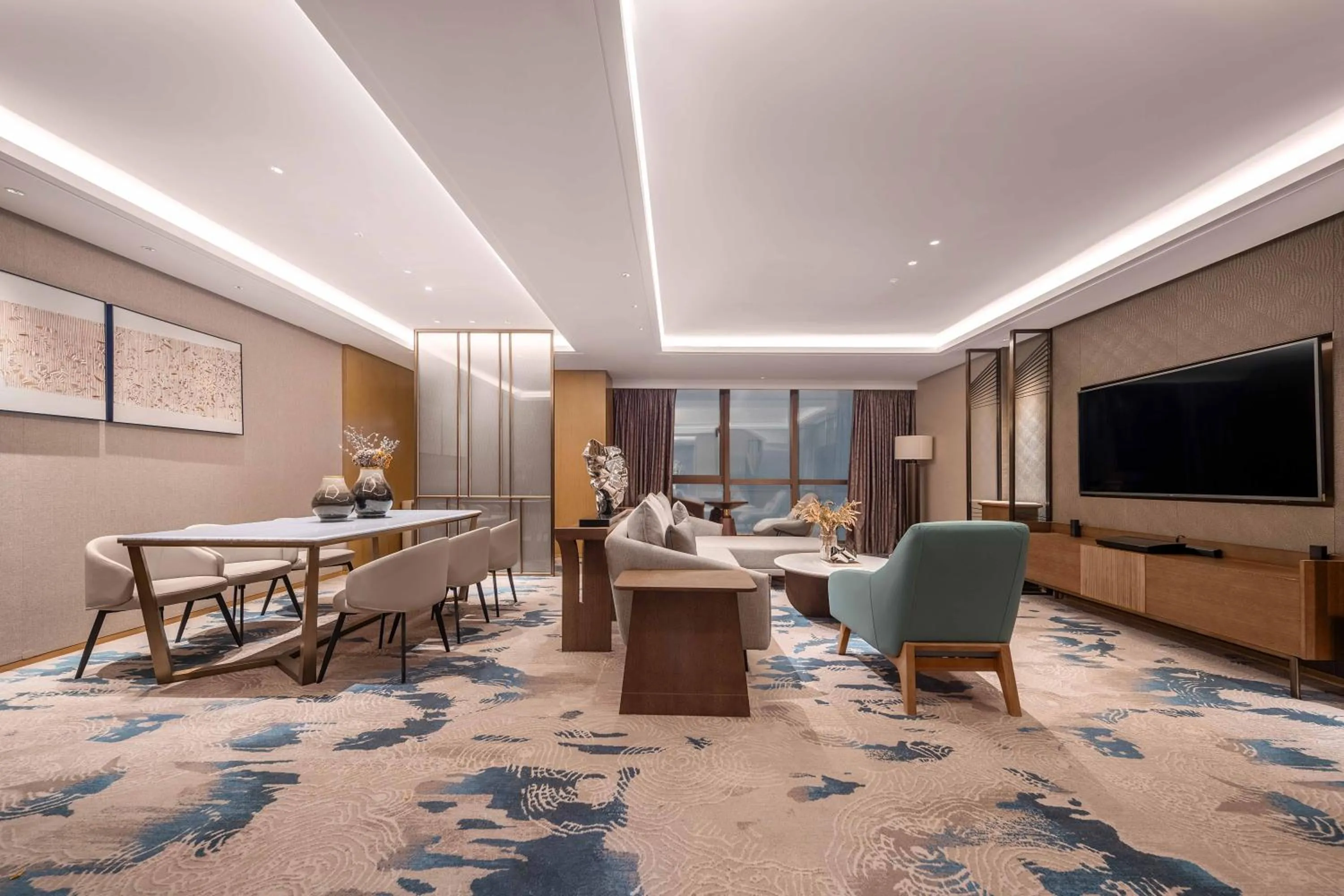 Living room in Tivoli at Cultural Heritage Park