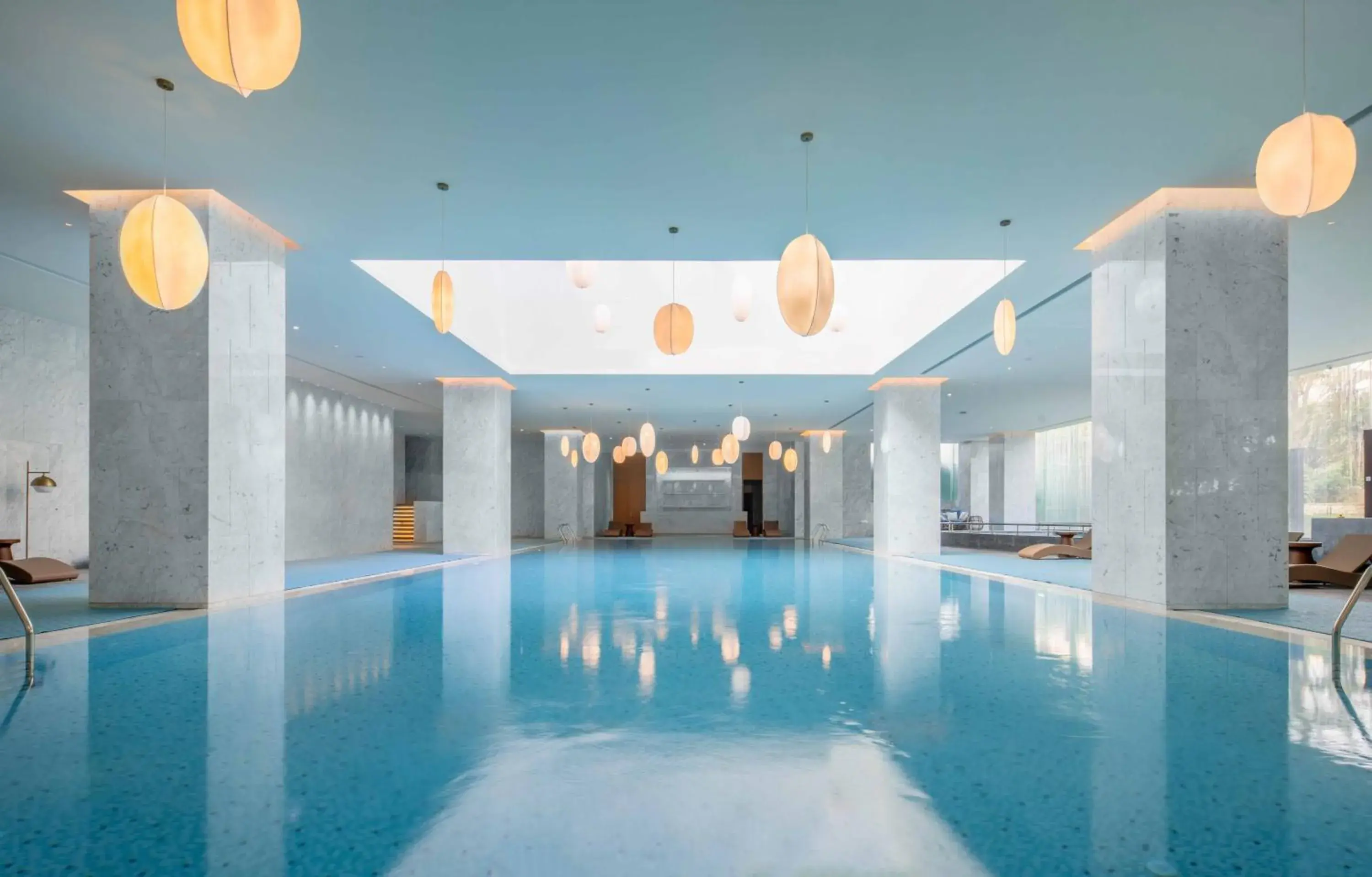 Swimming pool in Tivoli at Cultural Heritage Park Swimming pool in Tivoli at Cultural Heritage Park