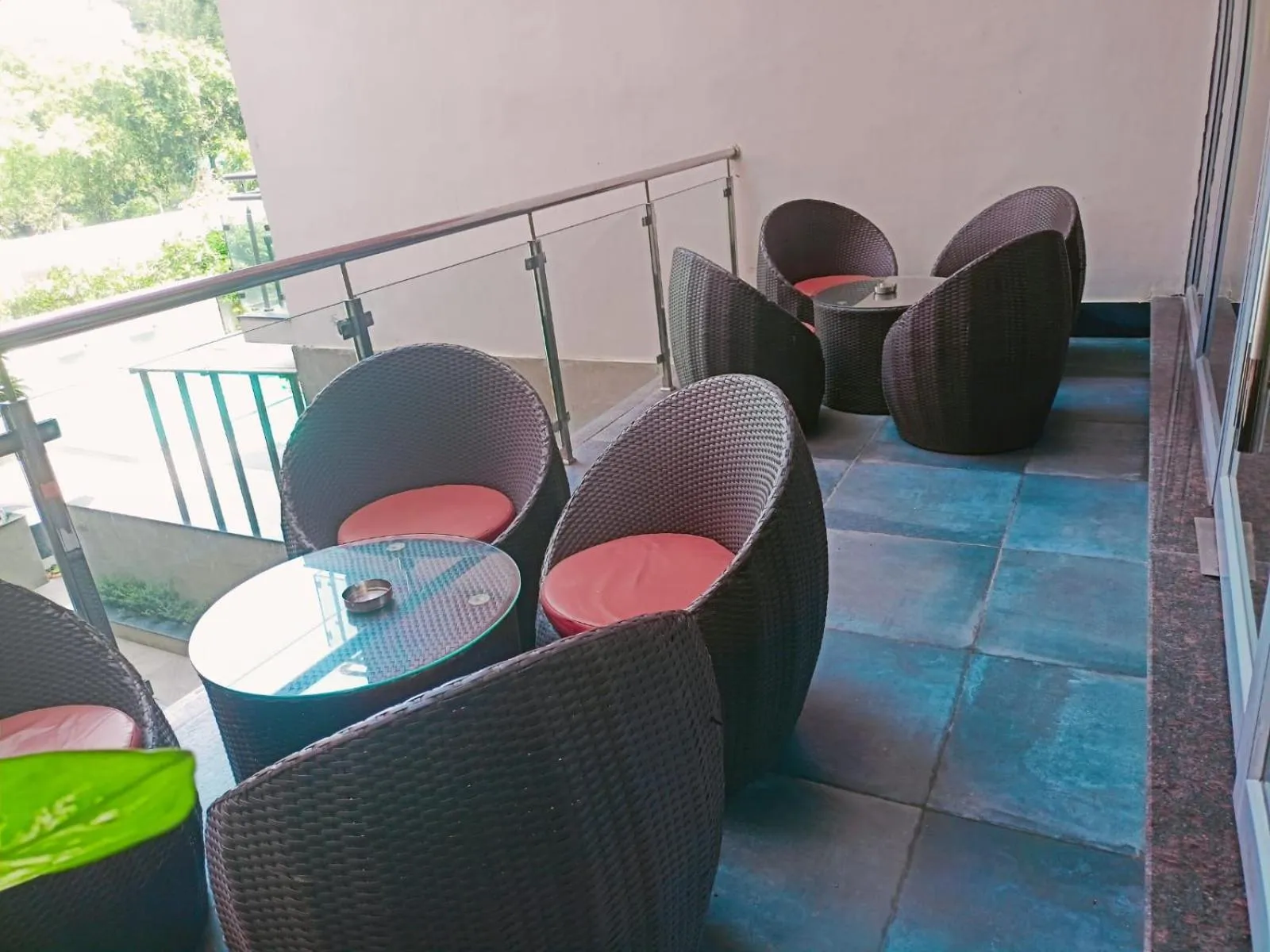 Seating area in Abhyagama Hotel