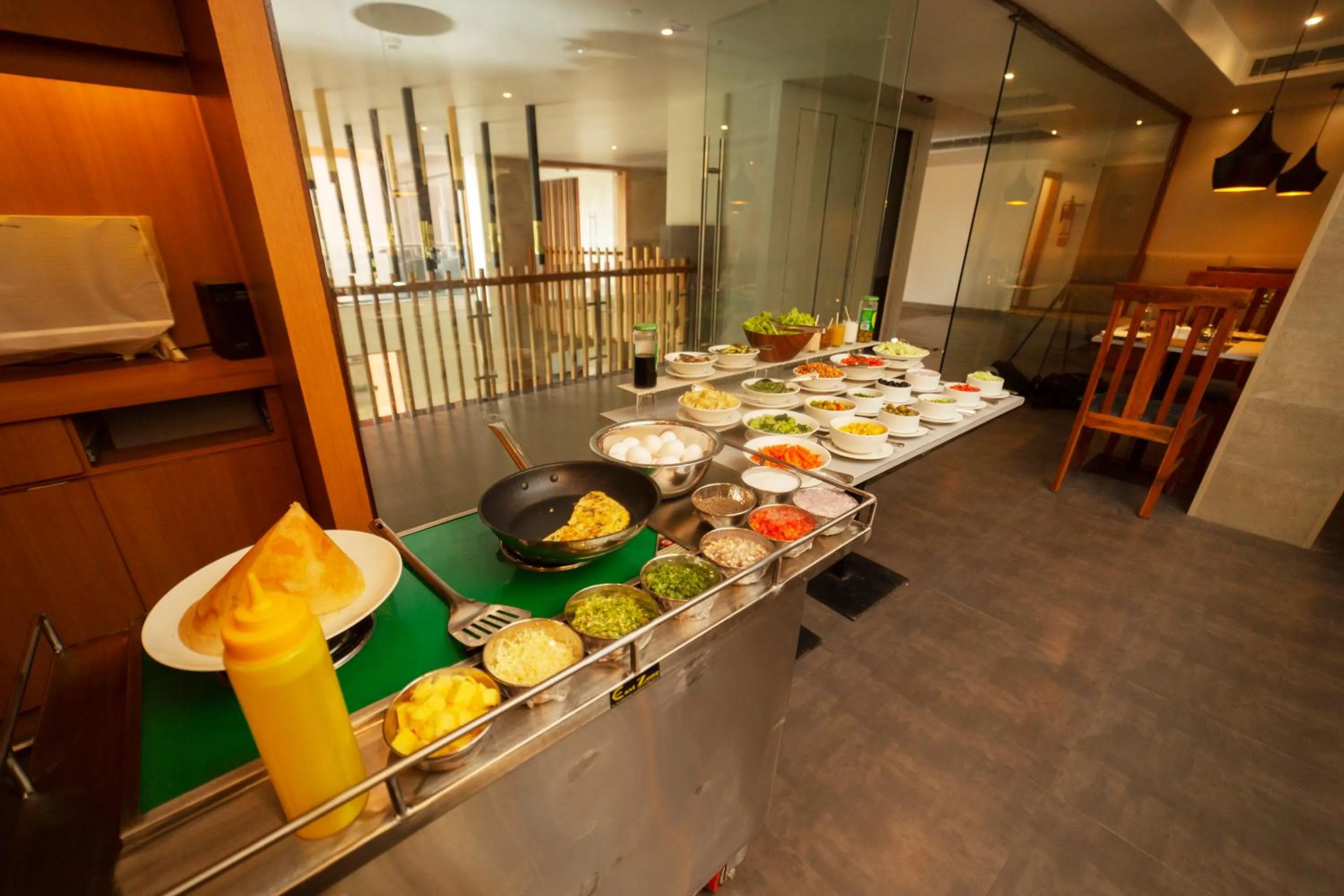 Breakfast in Abhyagama Hotel