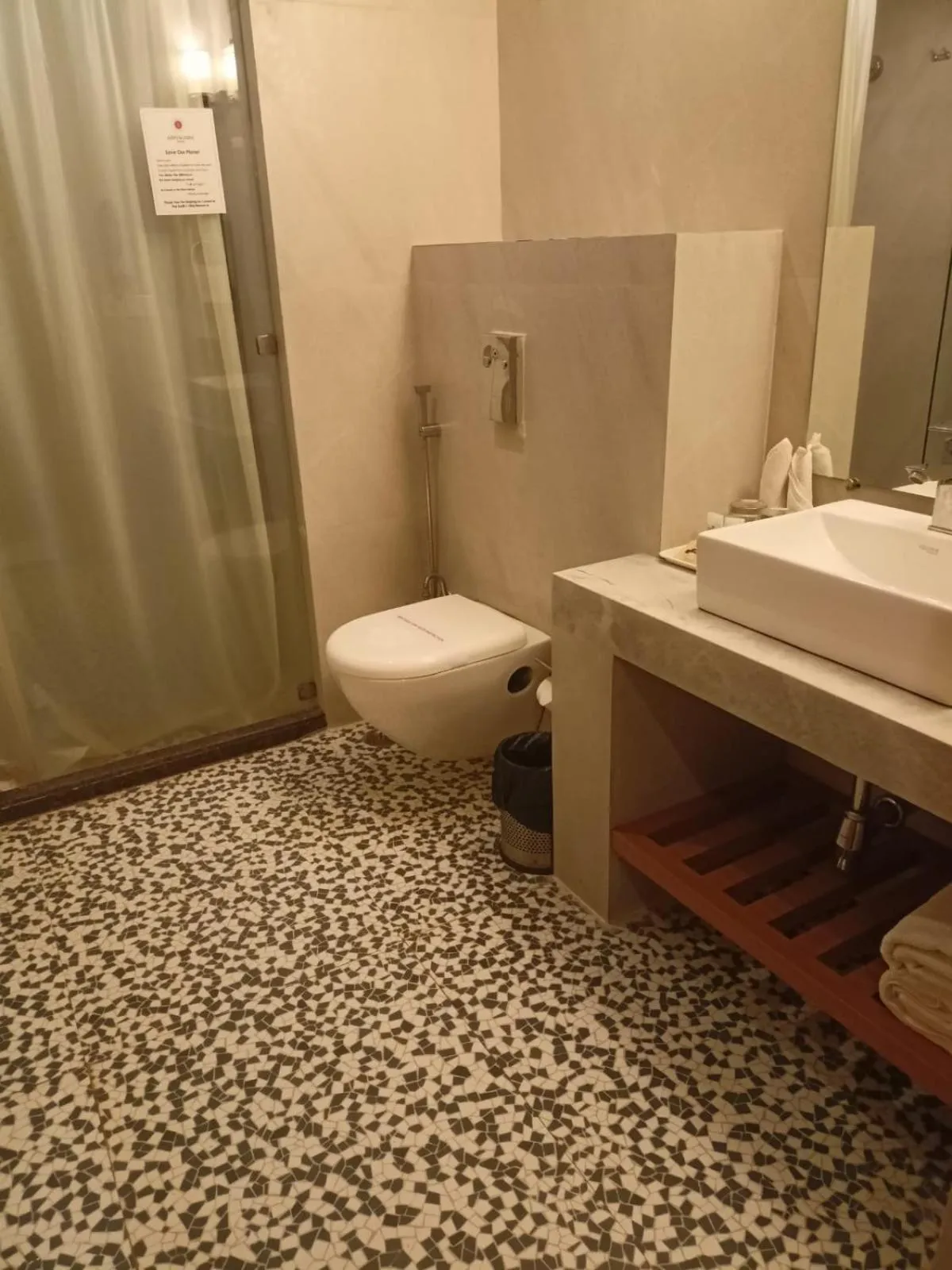 Bathroom in Abhyagama Hotel