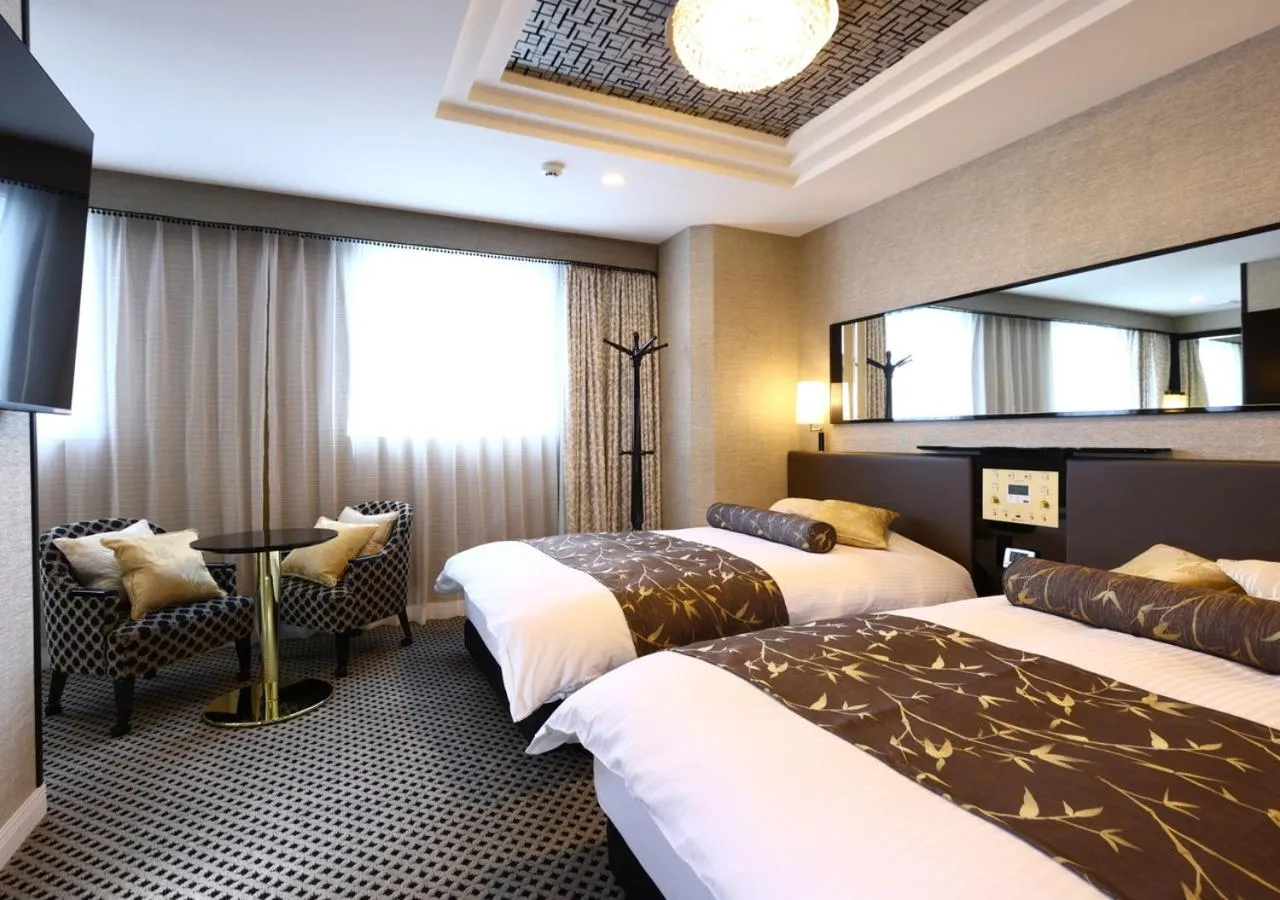 Photo of the whole room, Bed in APA Hotel Ueno Ekimae