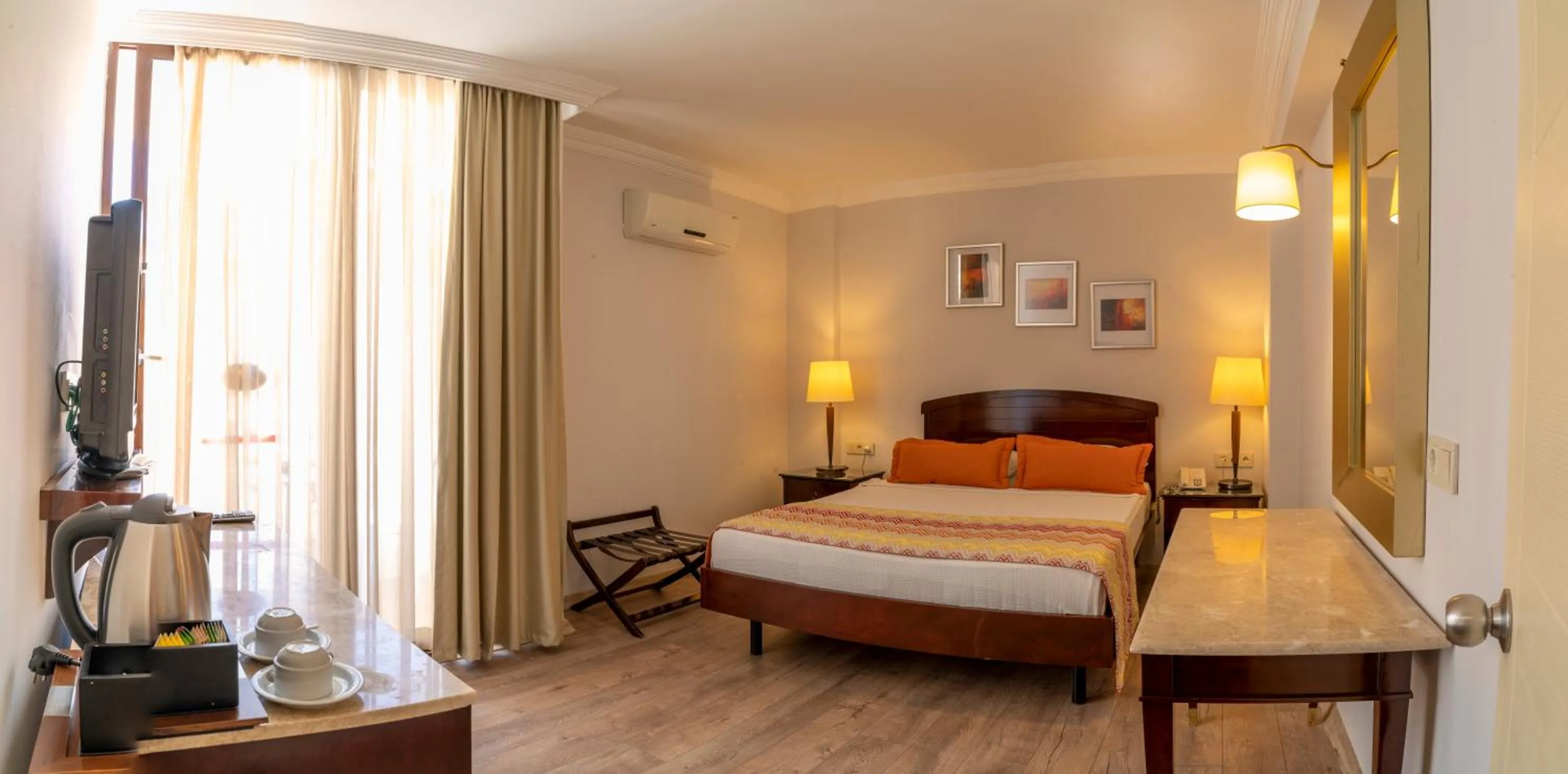 Bed in Akdora Resort Hotel & Spa