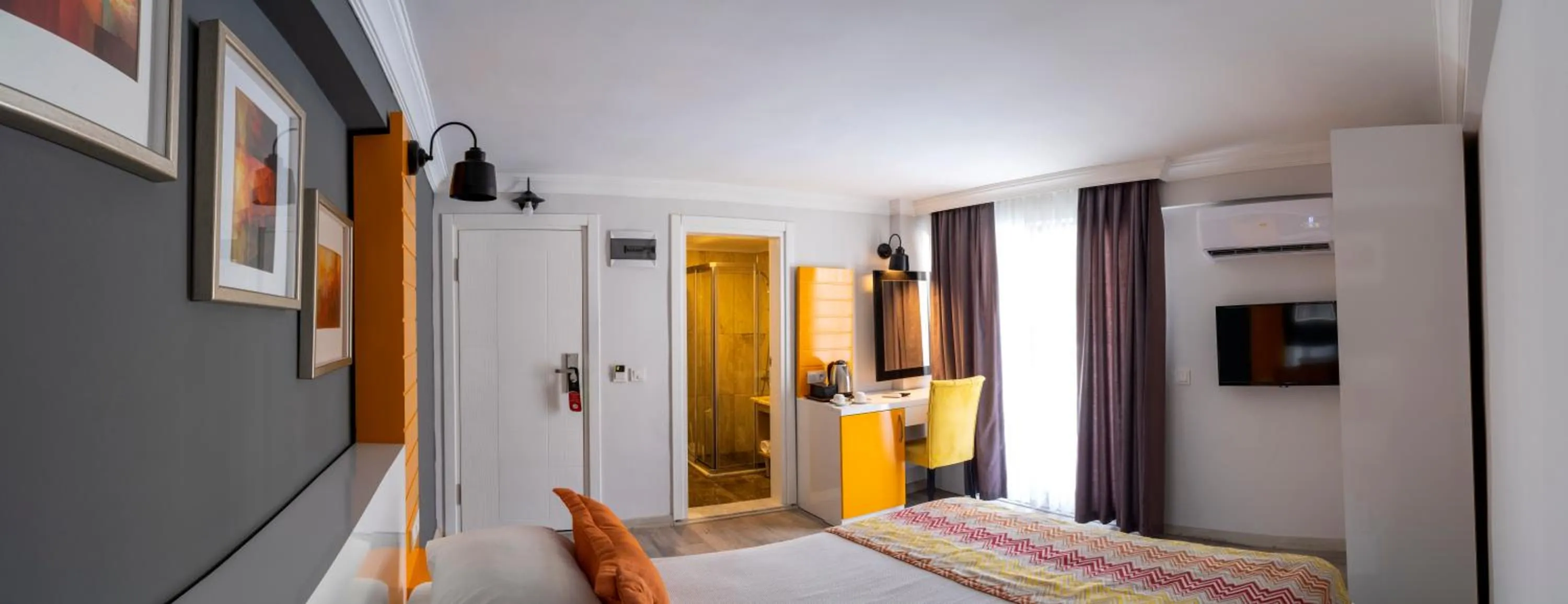 Bed in Akdora Resort Hotel & Spa