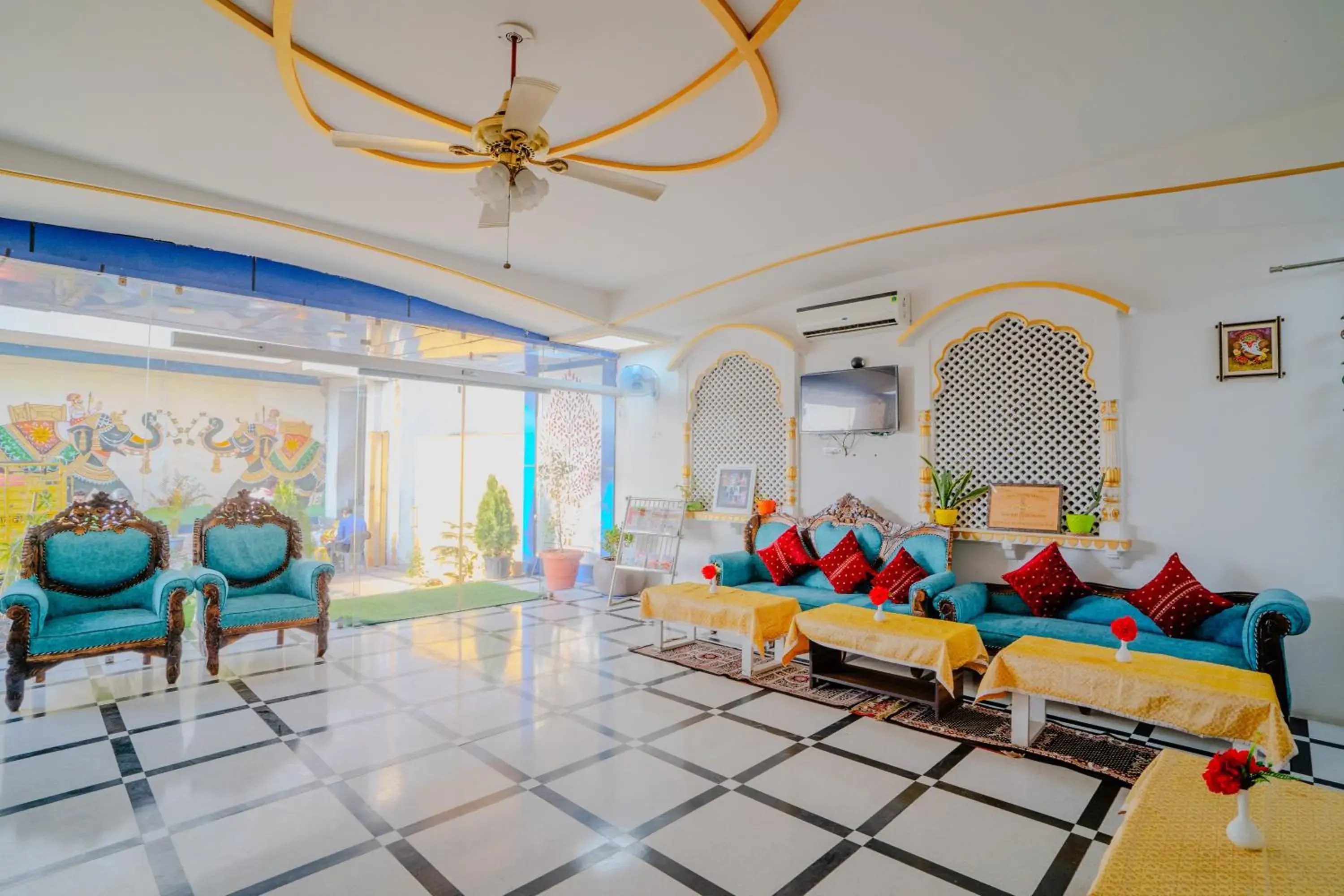 Lobby or reception in Ramas Resort Lobby or reception in Ramas Resort