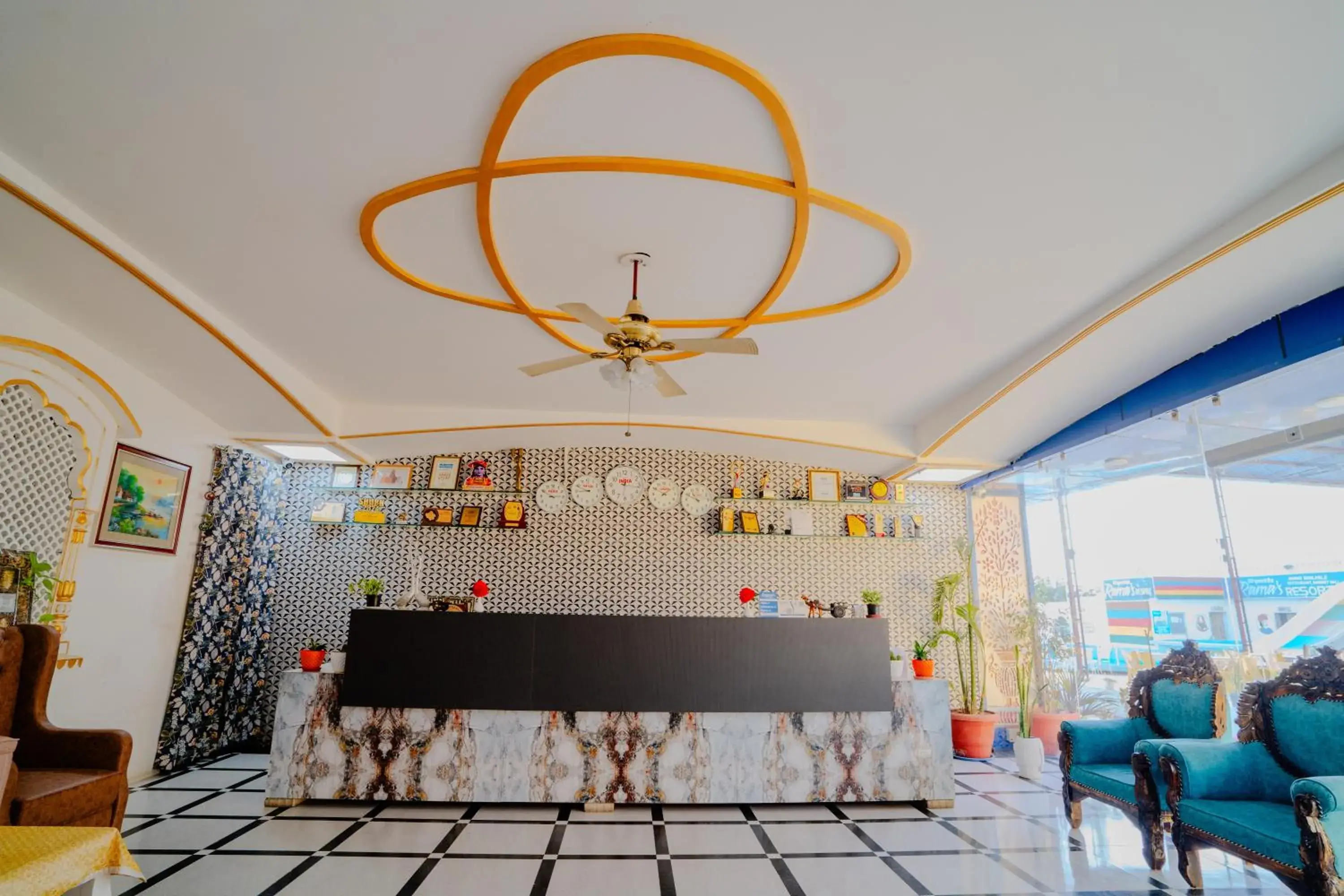 Lobby or reception in Ramas Resort Lobby or reception in Ramas Resort