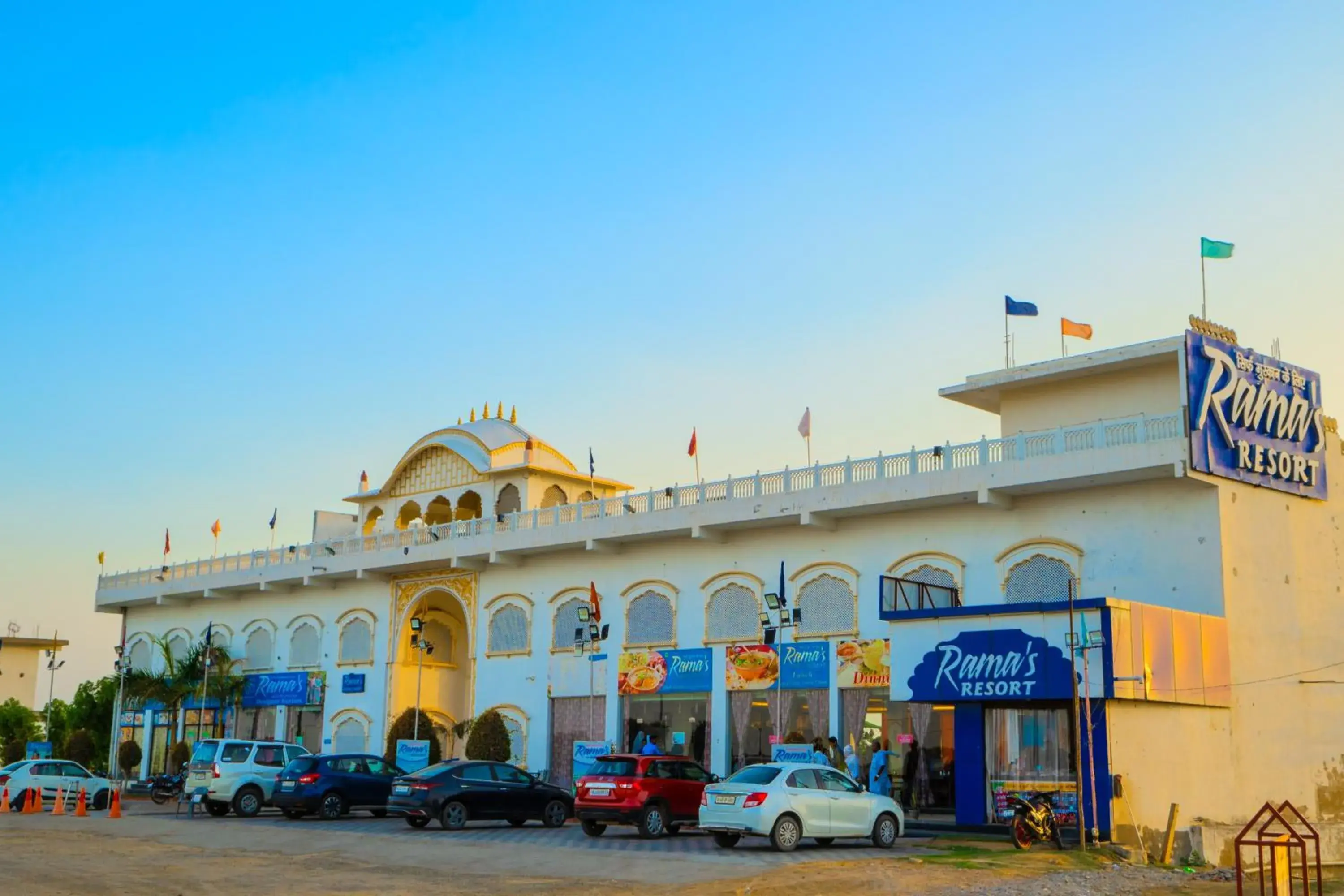 Facade/entrance in Ramas Resort Facade/entrance in Ramas Resort