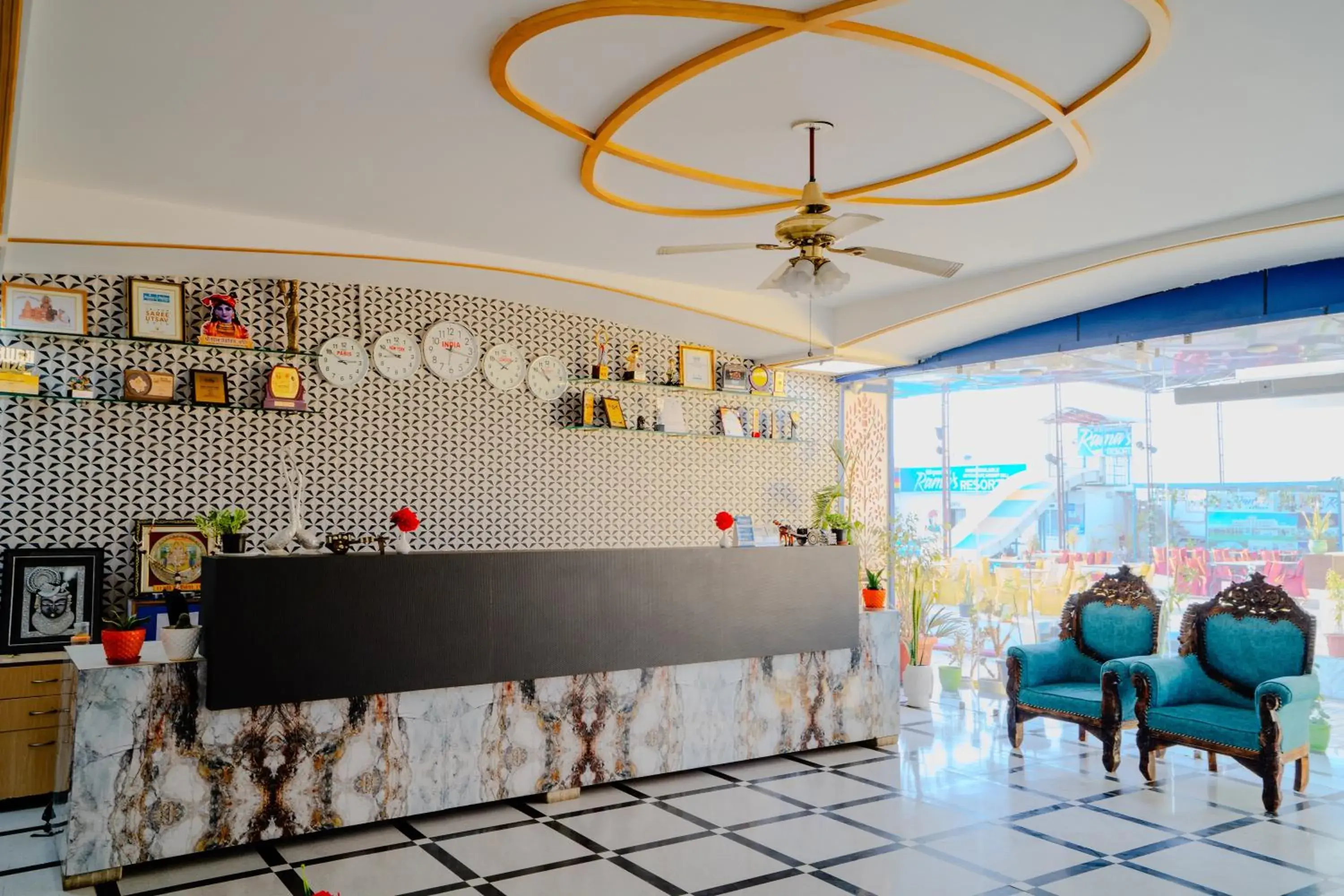 Lobby or reception in Ramas Resort Lobby or reception in Ramas Resort