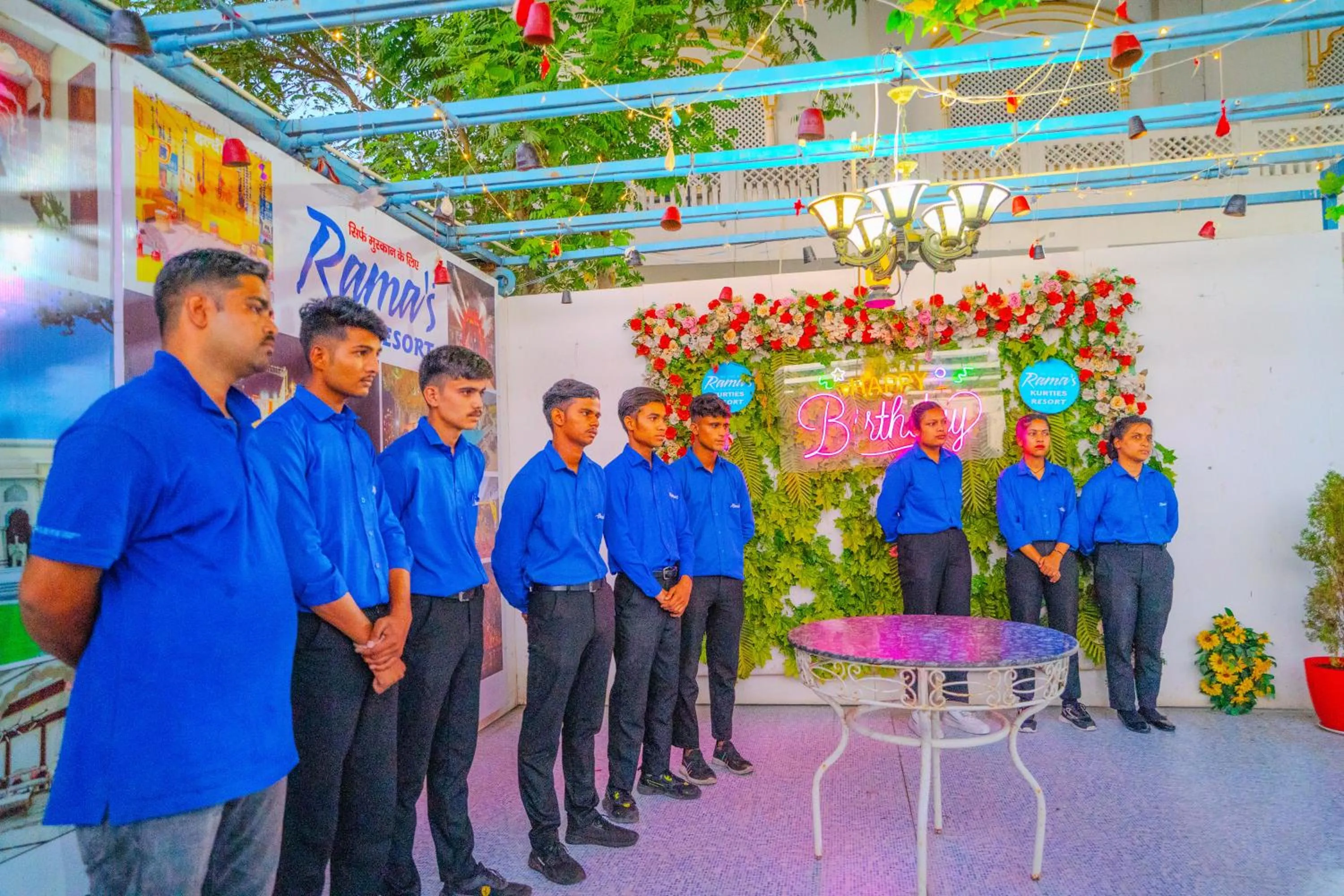 Staff in Ramas Resort