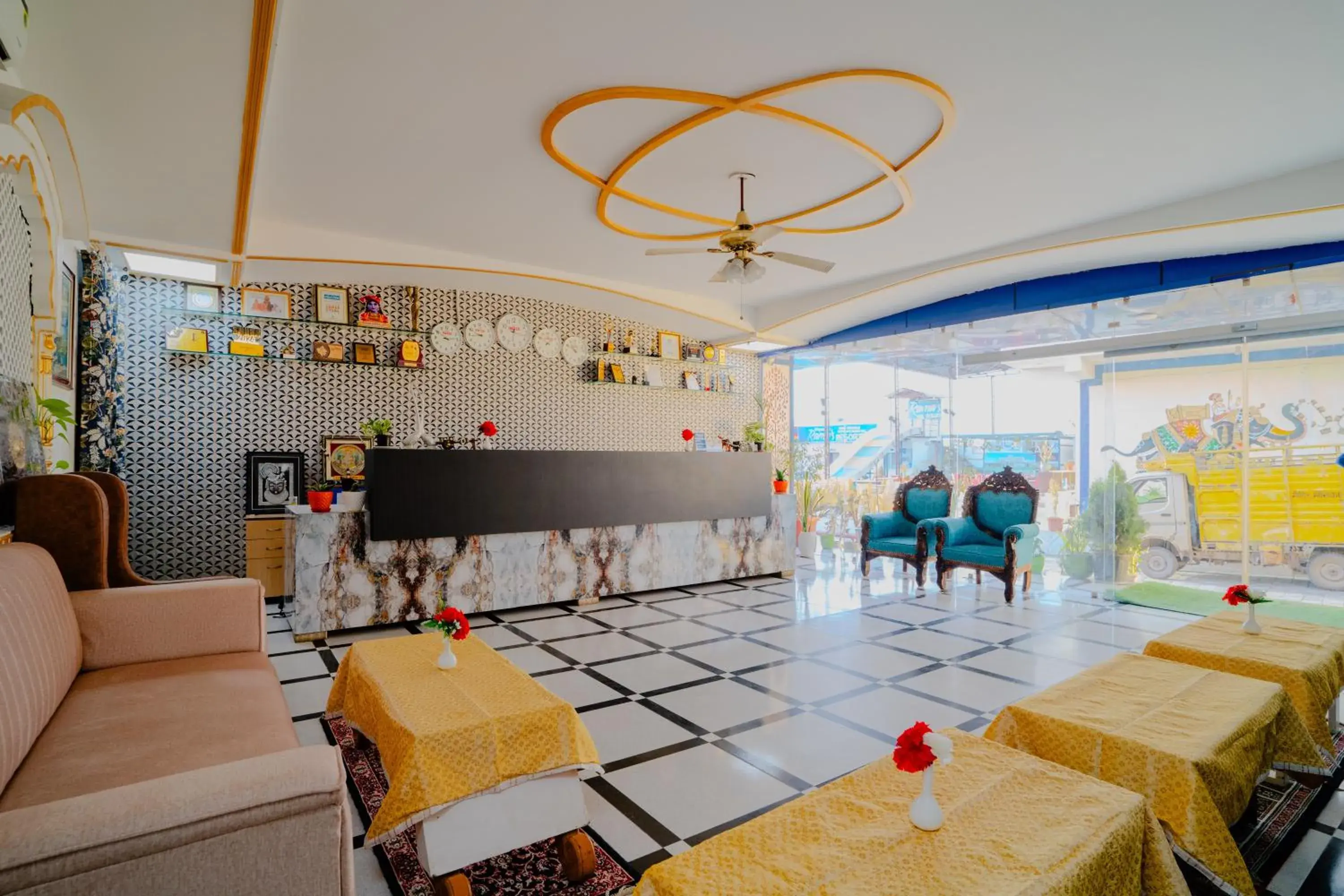 Lobby or reception in Ramas Resort Lobby or reception in Ramas Resort