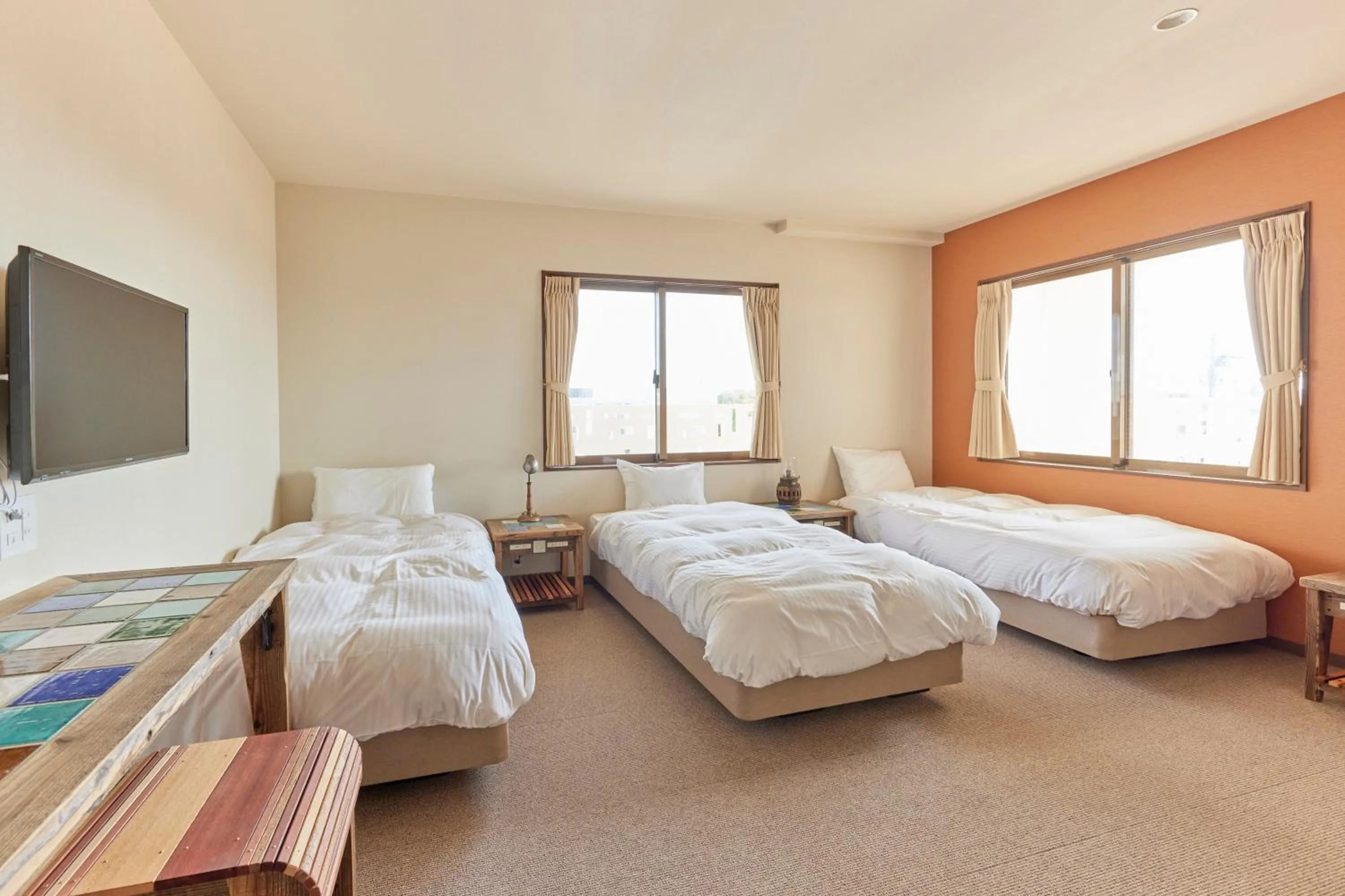 Bed in HOTEL tuka miika