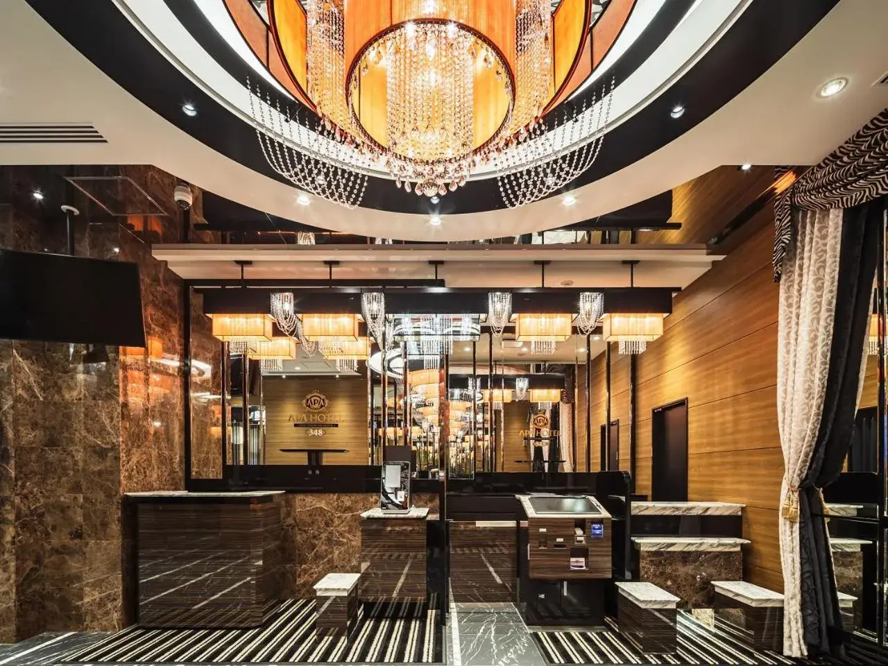 Lobby or reception in APA Hotel Nishifunabashi Ekimae Lobby or reception in APA Hotel Nishifunabashi Ekimae