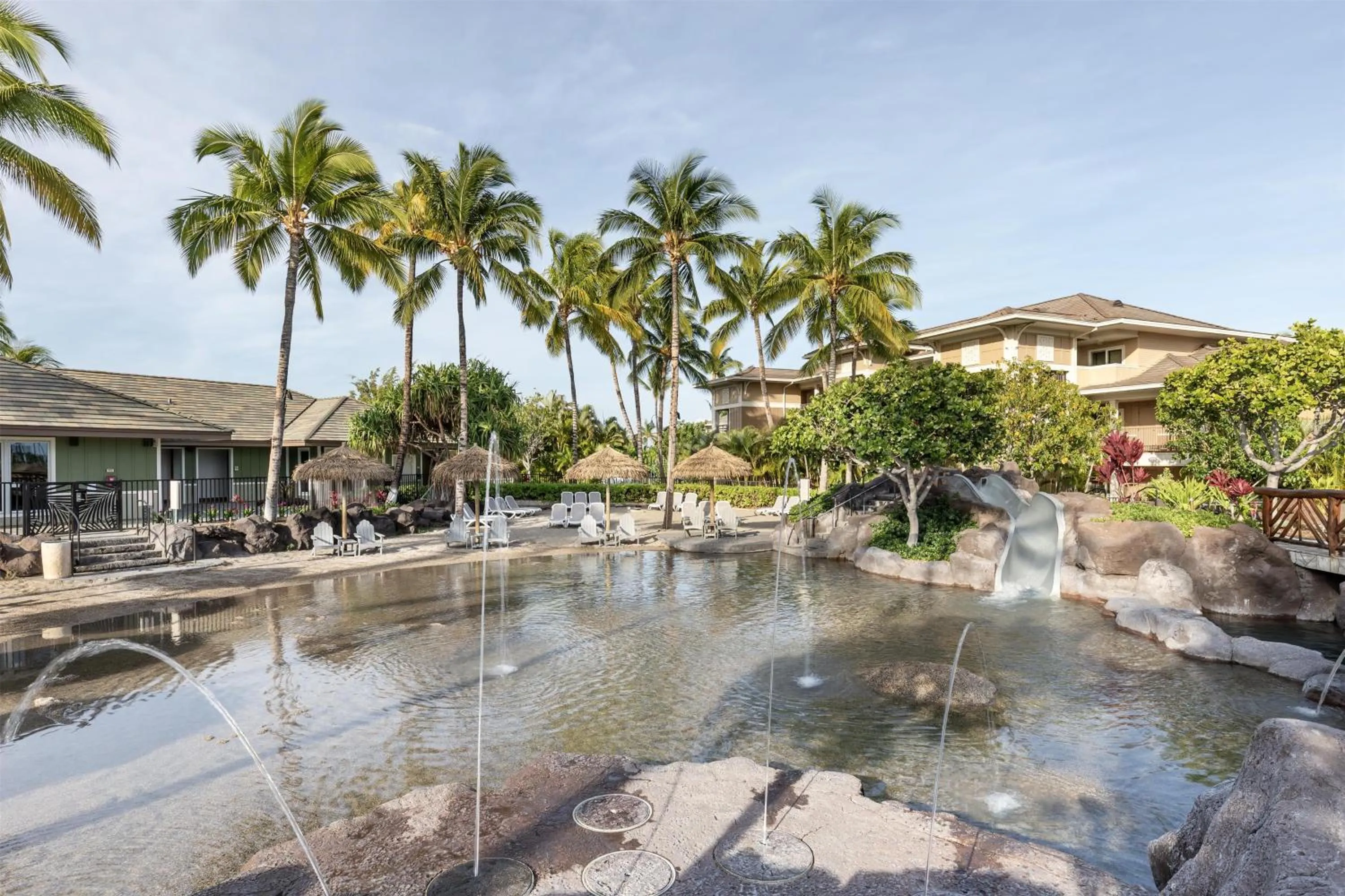 Pool view in Hilton Grand Vacations Club Kings Land Waikoloa