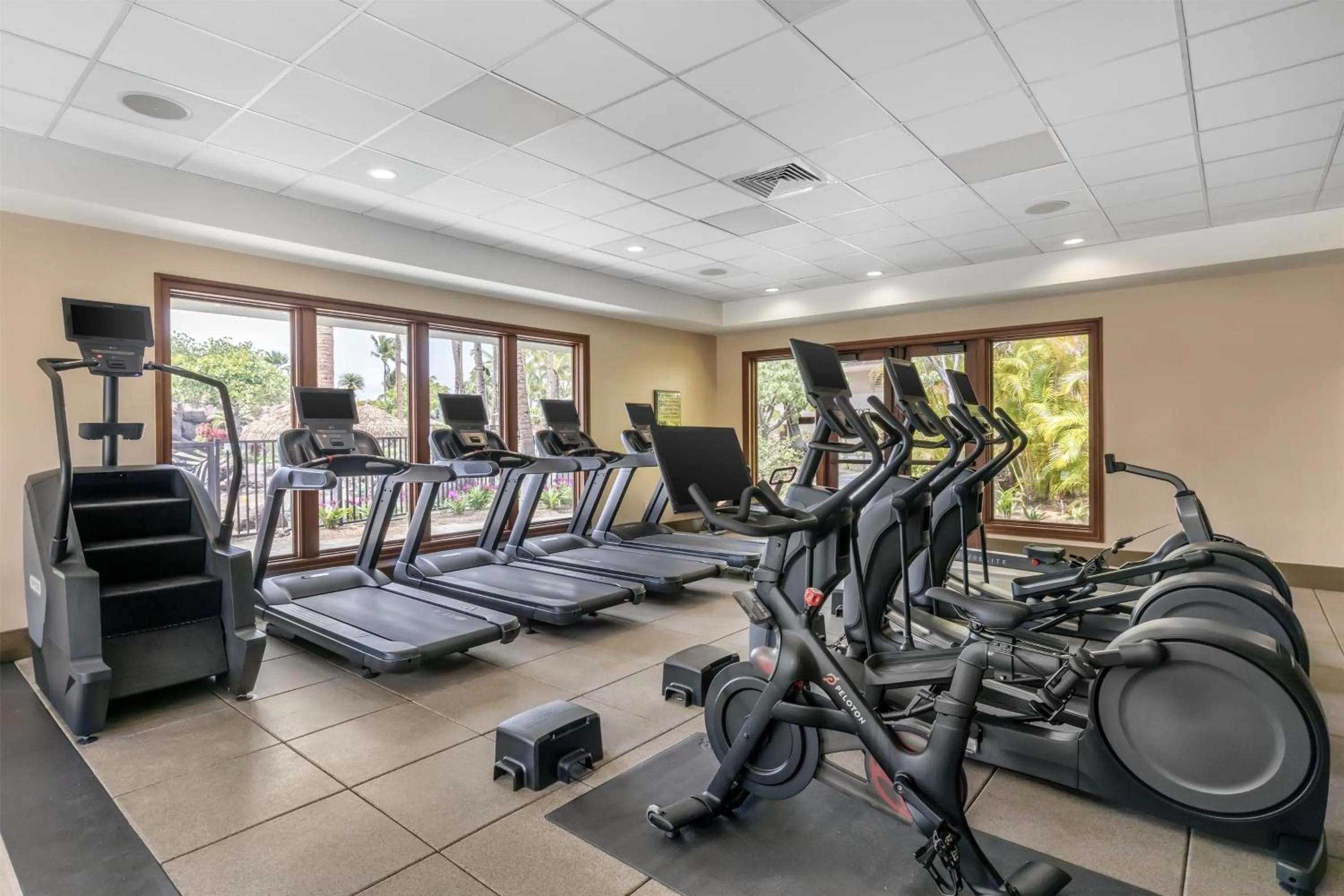 Fitness centre/facilities in Hilton Grand Vacations Club Kings Land Waikoloa